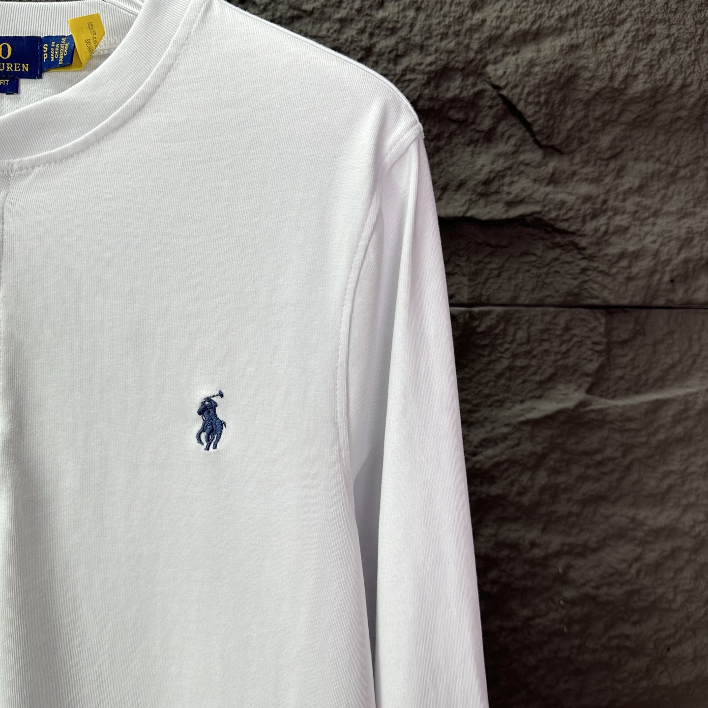 拉夫劳伦2025新款经典刺绣logo情侣款长袖T恤🔥高版本🔥高版本🔥原版面料 数码直喷印花工艺 网红明星