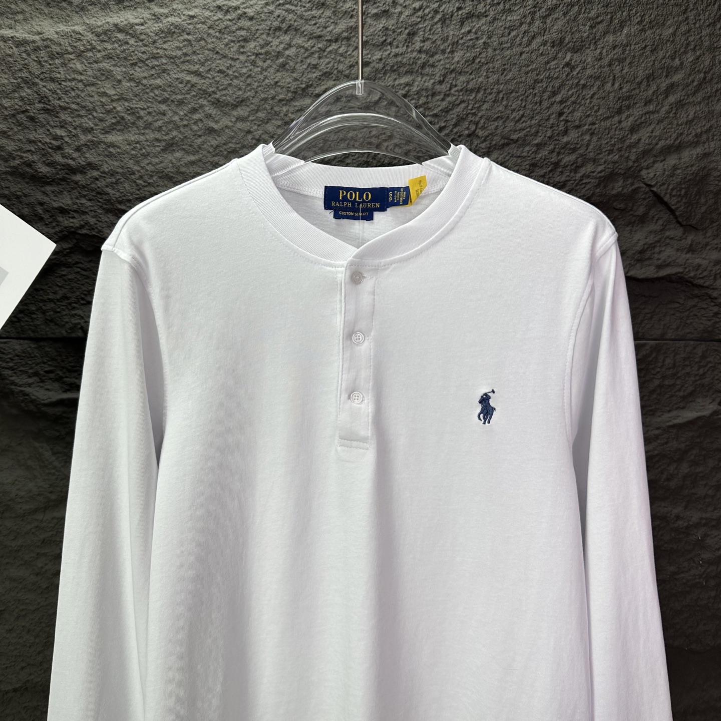 拉夫劳伦2025新款经典刺绣logo情侣款长袖T恤🔥高版本🔥高版本🔥原版面料 数码直喷印花工艺 网红明星