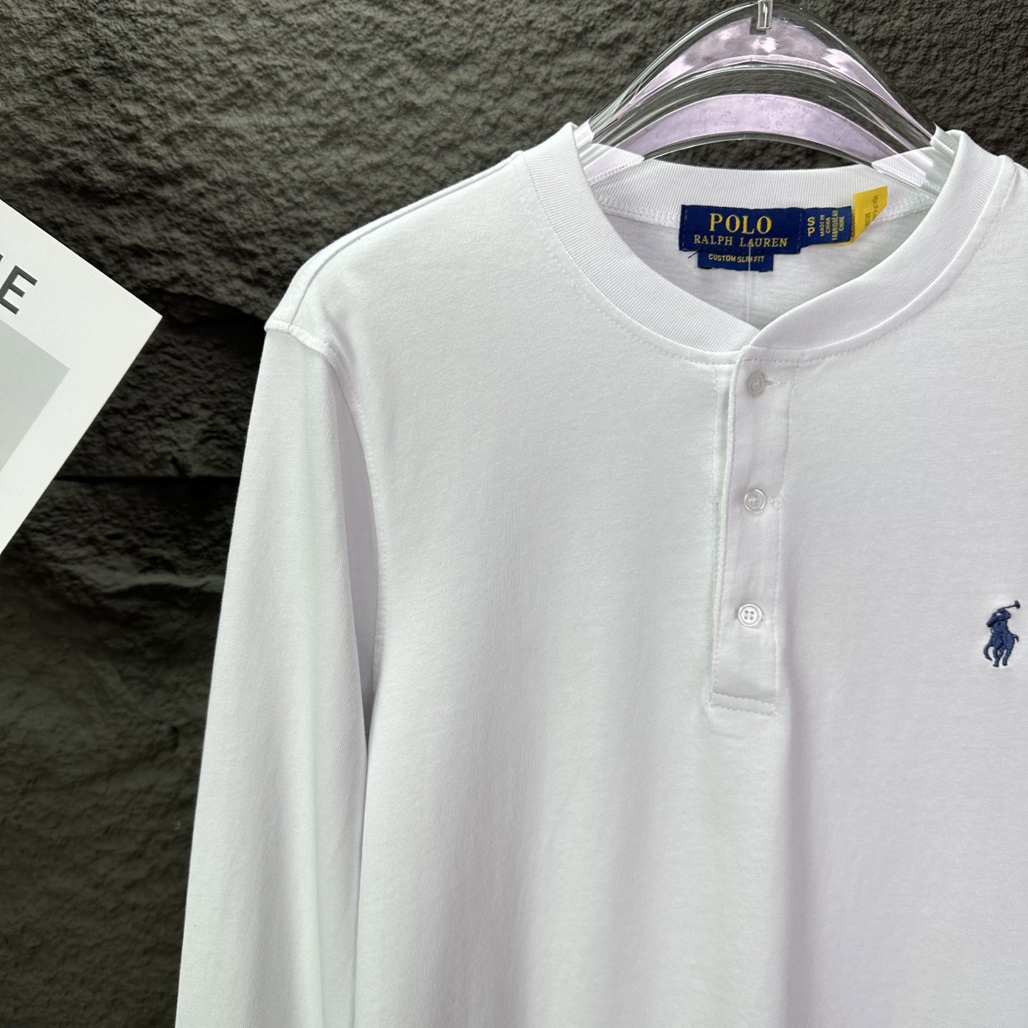 拉夫劳伦2025新款经典刺绣logo情侣款长袖T恤🔥高版本🔥高版本🔥原版面料 数码直喷印花工艺 网红明星