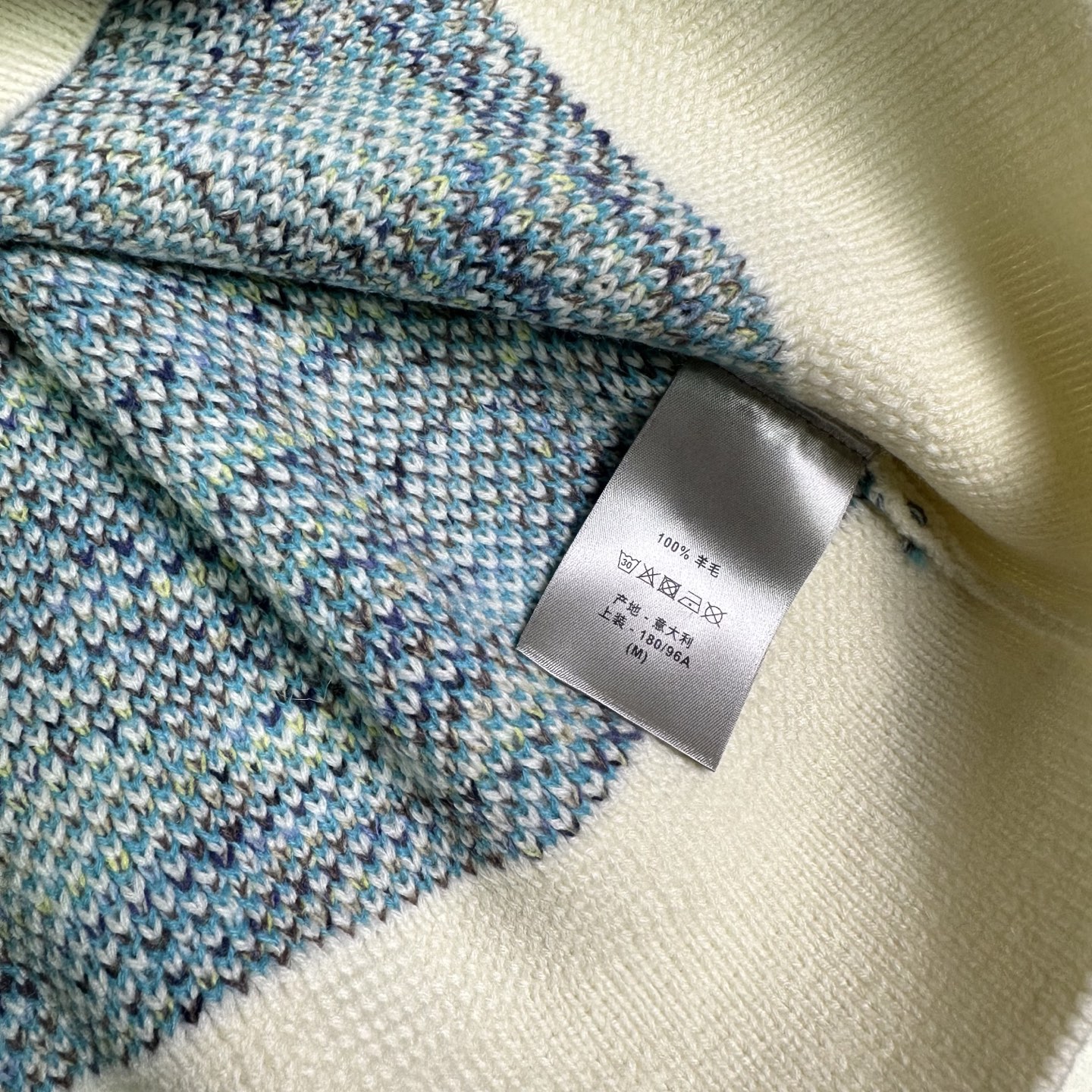 （顶级版本）迪奥2025新款提花满印logo情侣款针织圆领毛衣🔥高版本🔥高版本🔥32支羊毛混纺材质，亲肤