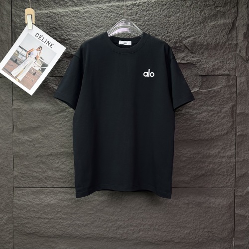 ALO 2025 Embroidered Logo Couple T-Shirt, Premium Cotton, Fashionable 1 ALO 2025 Embroidered Logo Couple T-Shirt, Premium Cotton, Fashionable