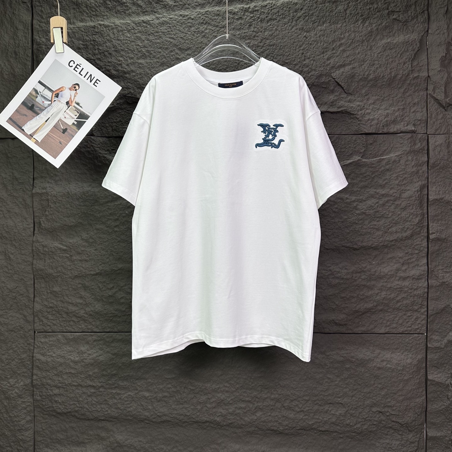 P85 Lujia 2026 nuevo parche de color bordado logo de nube pareja camiseta de manga corta 🔥Versión alta🔥Versión alta🔥…