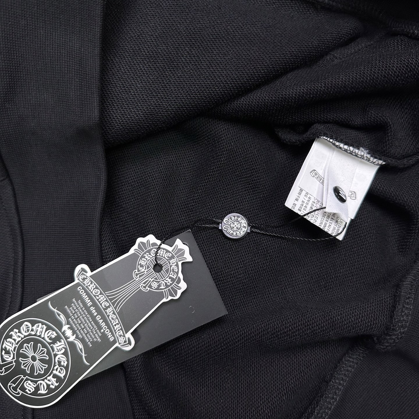 Chrome Hearts 克罗心2026新款梵文马蹄印花 连帽拉链外套