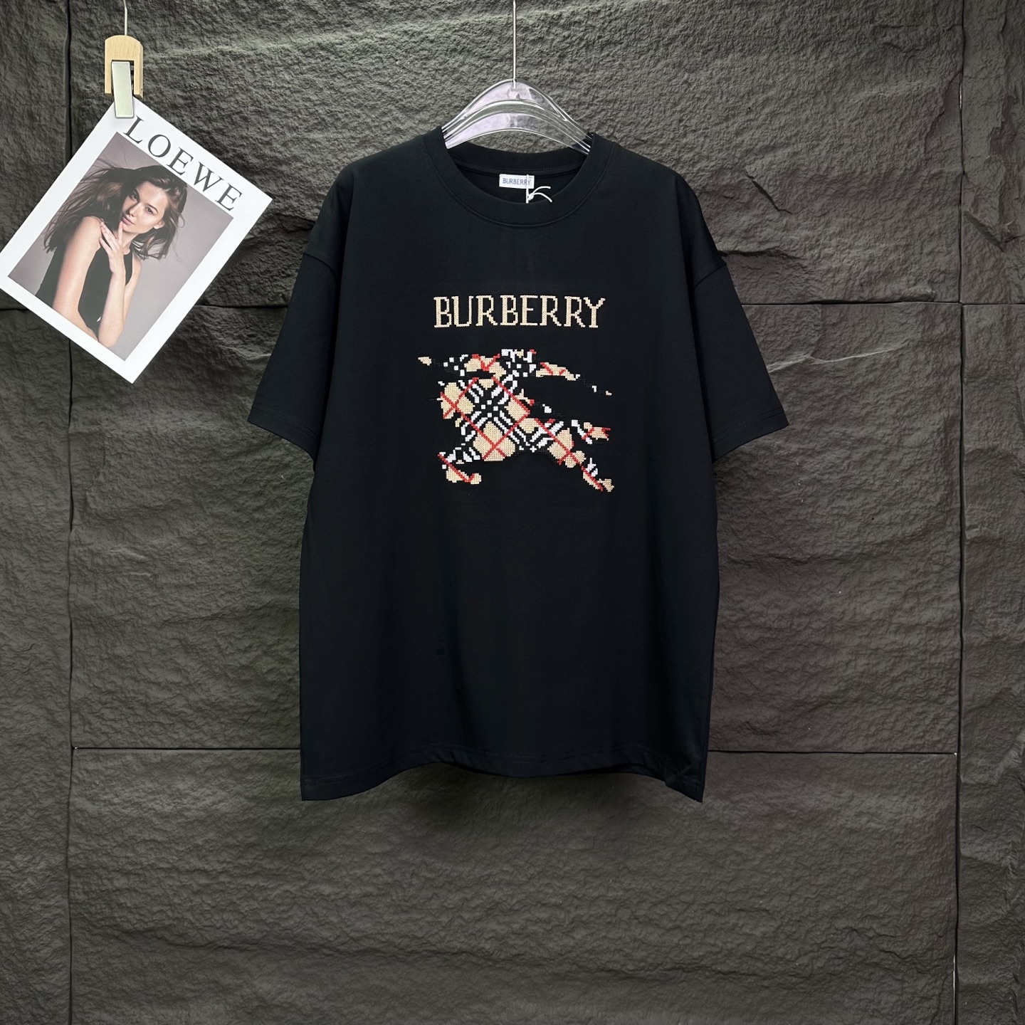 Burberry 巴宝莉2026新款刺绣 短袖T恤