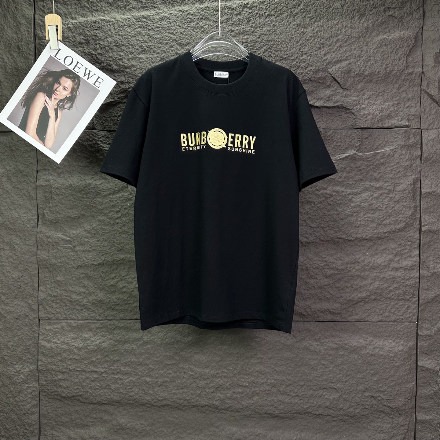 Burberry 巴宝莉2026新款压胶立体字母 短袖T恤