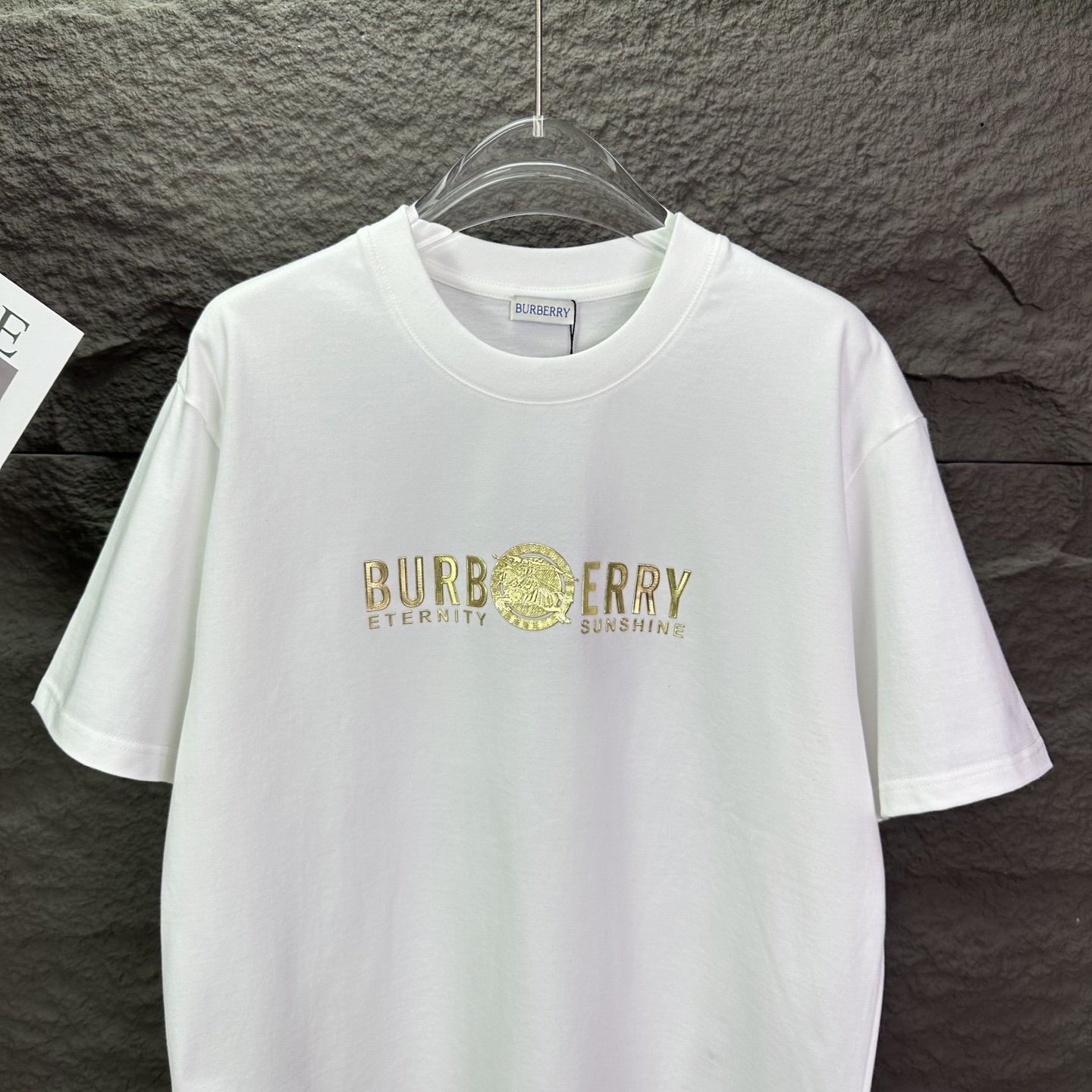 Burberry 巴宝莉2026新款压胶立体字母 短袖T恤