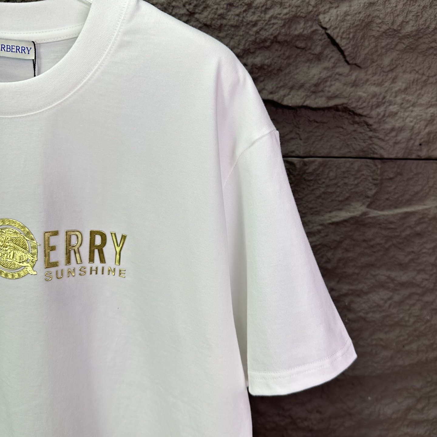 Burberry 巴宝莉2026新款压胶立体字母 短袖T恤