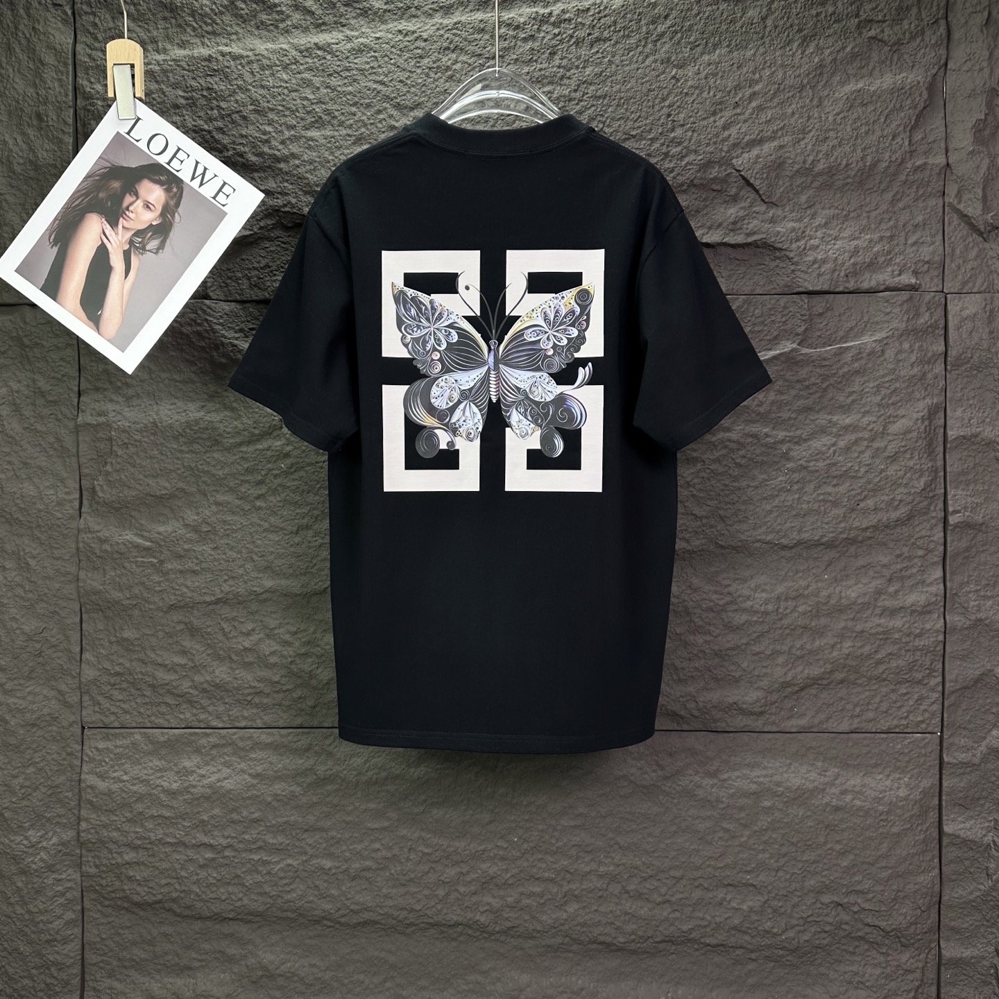 Givenchy 纪梵希2026新款蝴蝶 短袖T恤