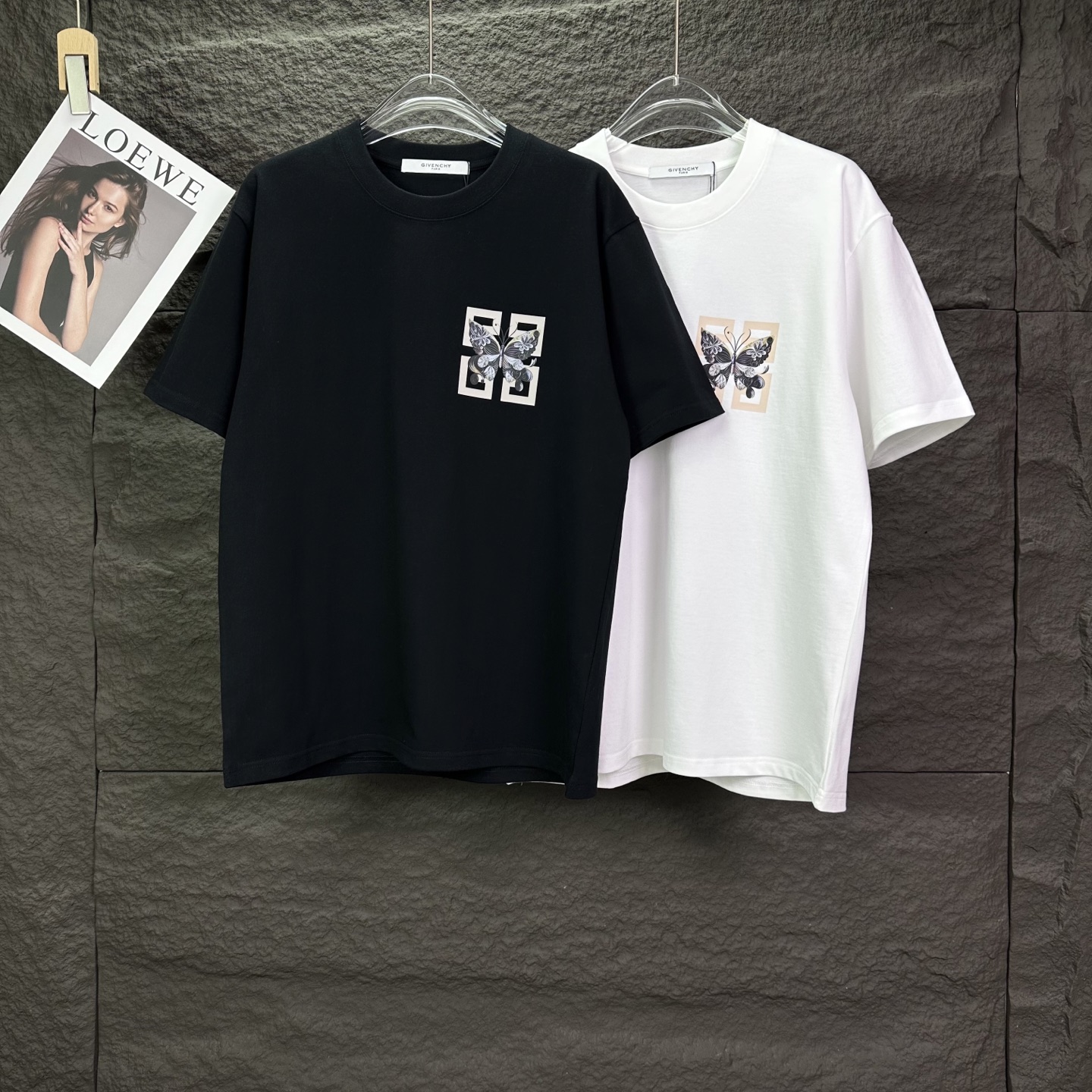 Givenchy 纪梵希2026新款蝴蝶 短袖T恤