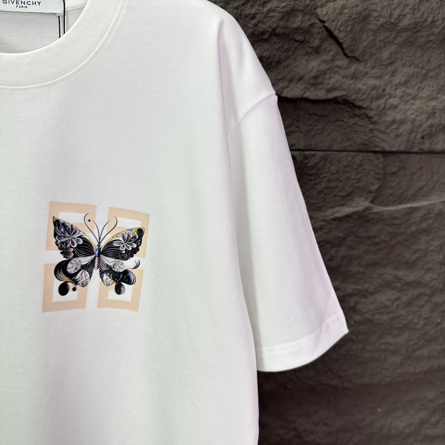 Givenchy 纪梵希2026新款蝴蝶 短袖T恤