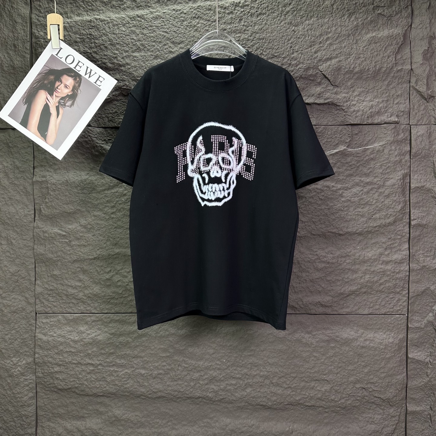 Givenchy 纪梵希2026新款骷髅头 字母logo 短袖T恤