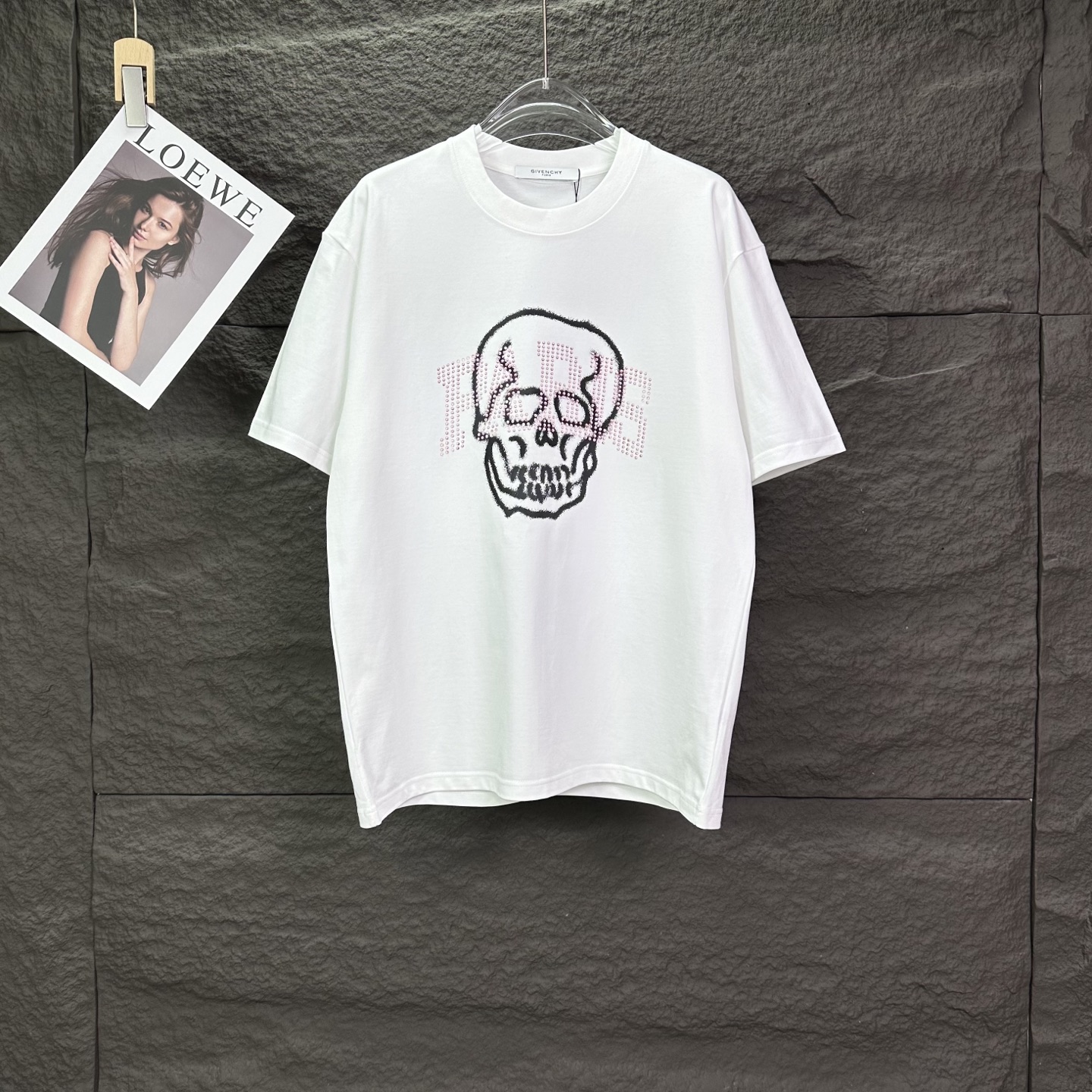 Givenchy 纪梵希2026新款骷髅头 字母logo 短袖T恤