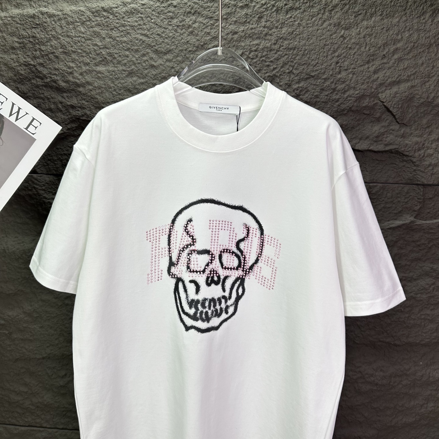 Givenchy 纪梵希2026新款骷髅头 字母logo 短袖T恤