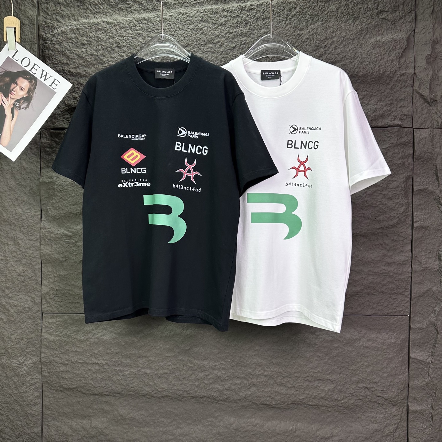 Balenciaga 巴黎世家2026新款字母logo 短袖T恤