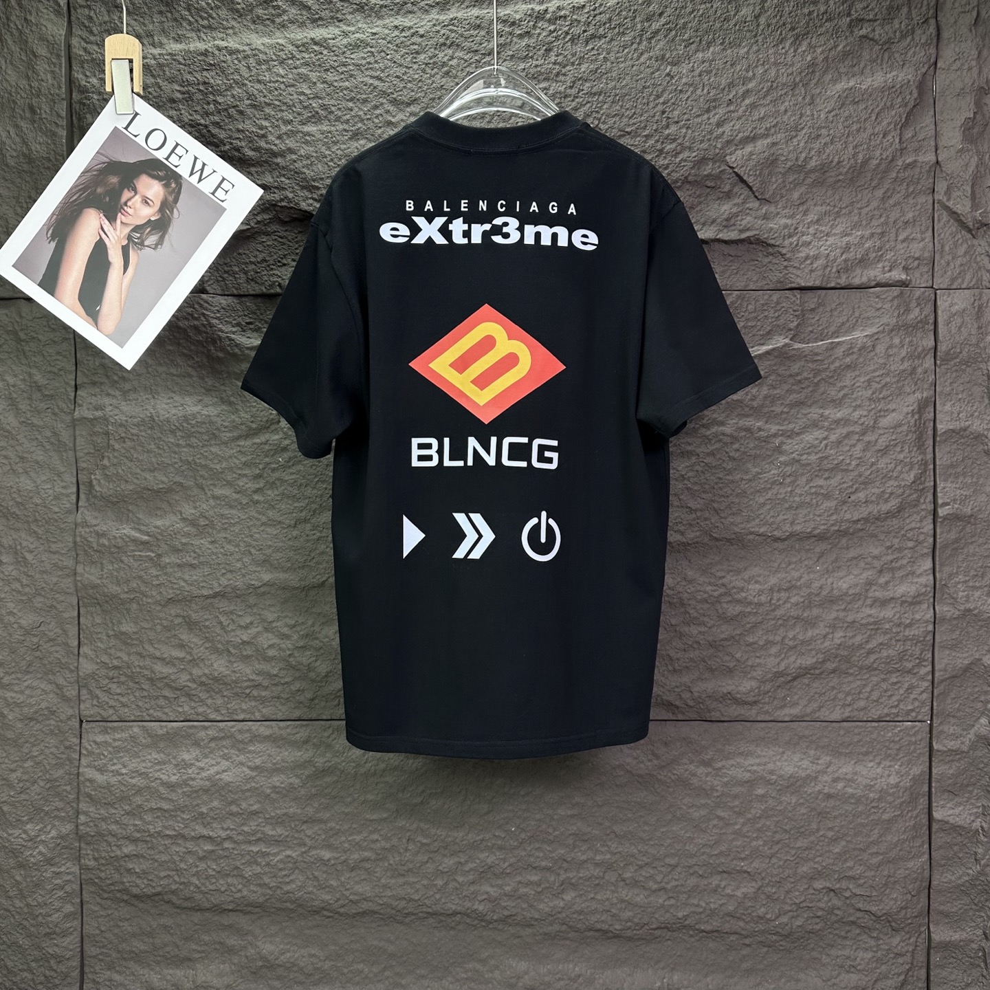 Balenciaga 巴黎世家2026新款字母logo 短袖T恤