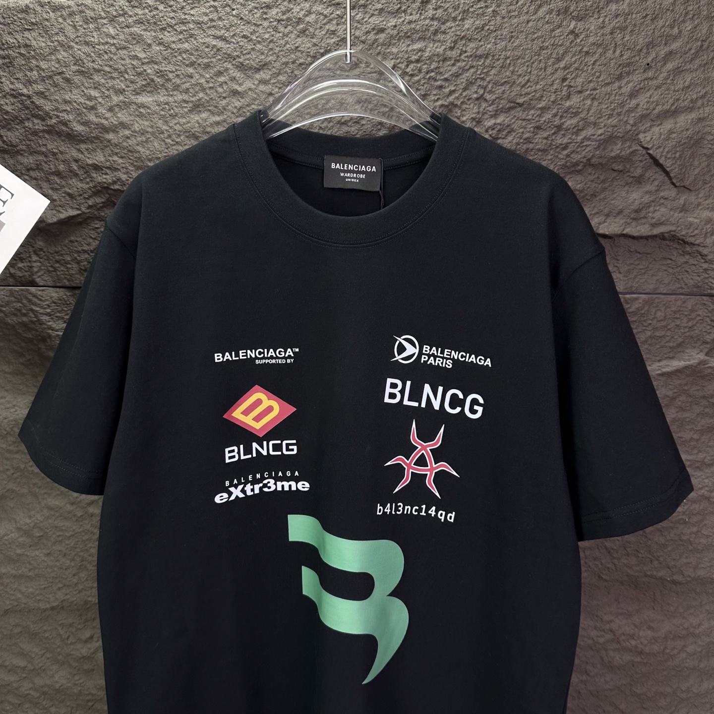 Balenciaga 巴黎世家2026新款字母logo 短袖T恤