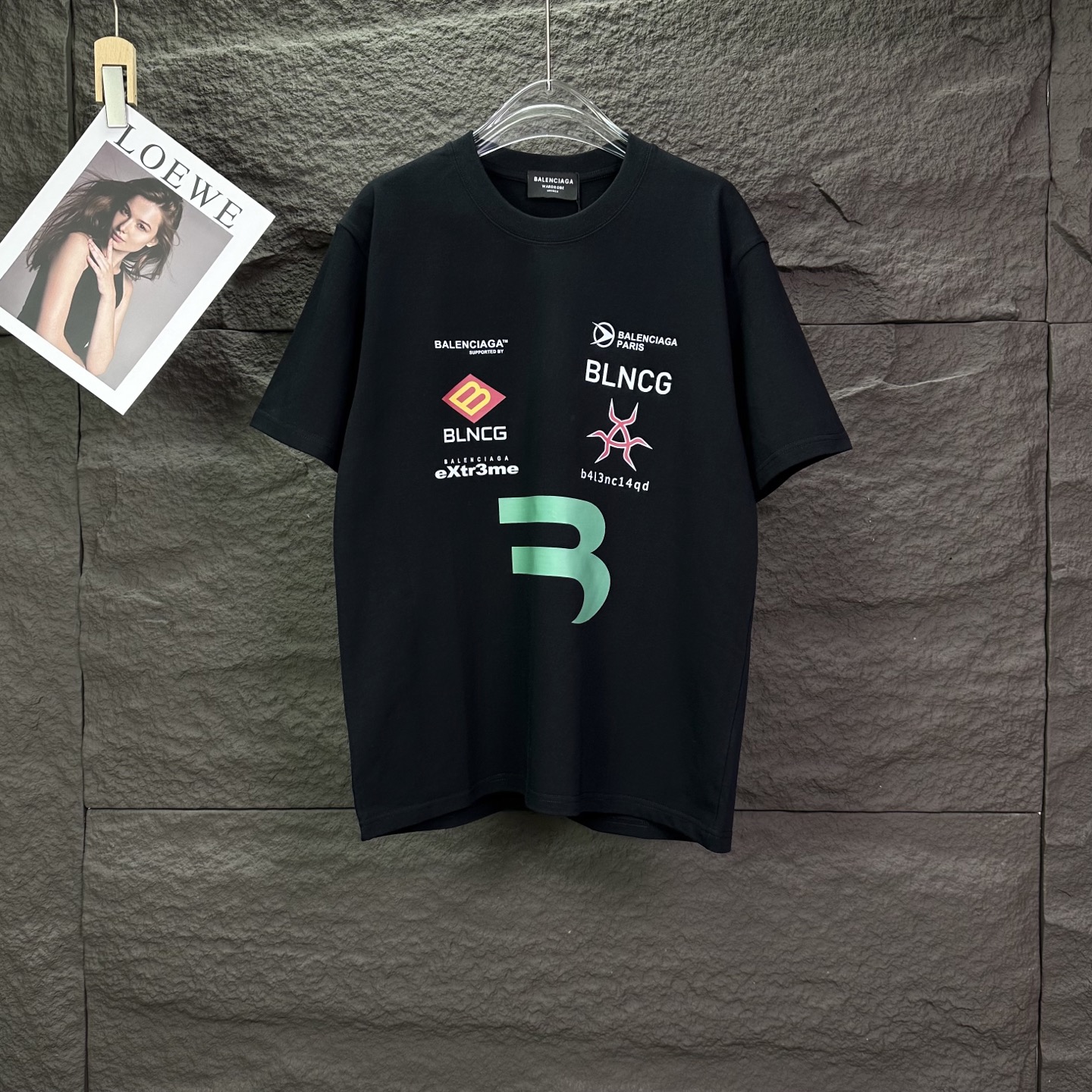 Balenciaga 巴黎世家2026新款字母logo 短袖T恤