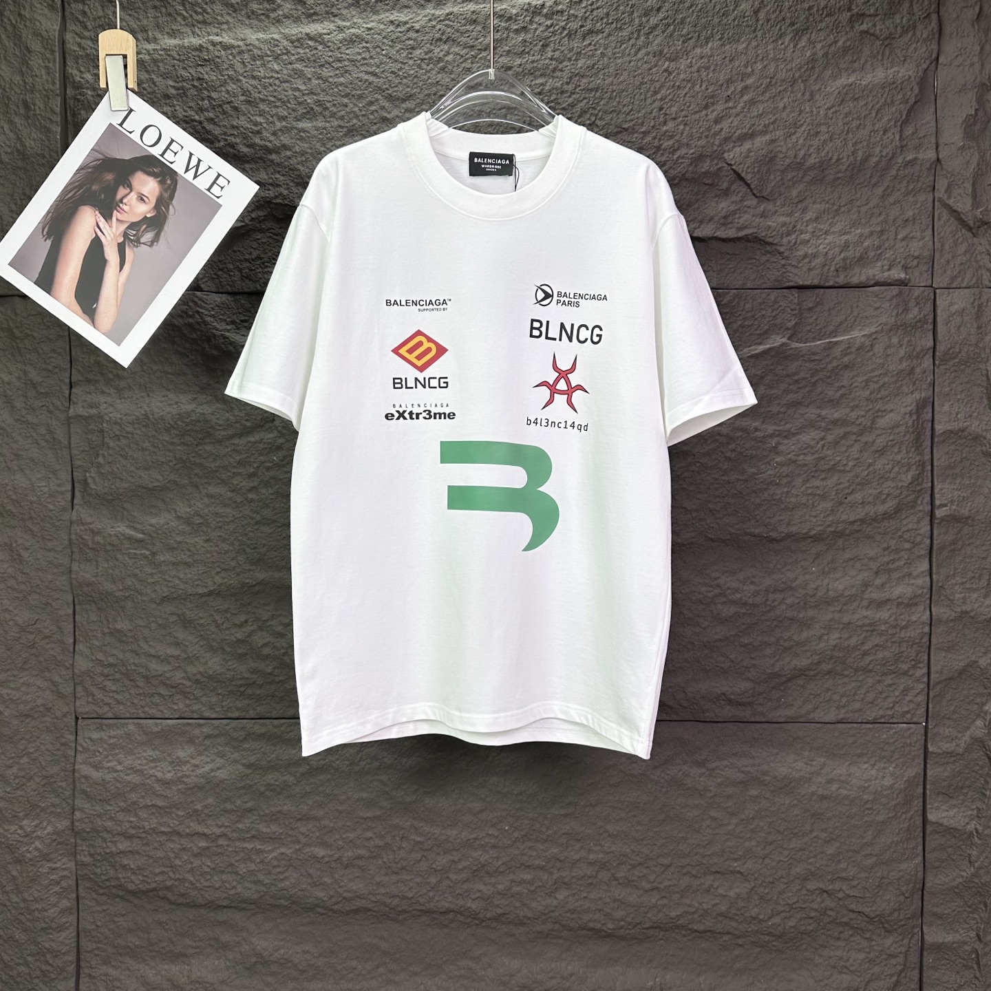 Balenciaga 巴黎世家2026新款字母logo 短袖T恤