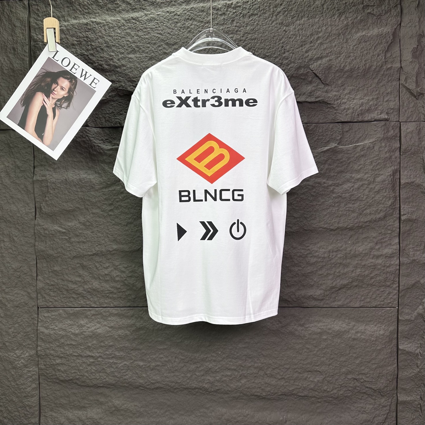 Balenciaga 巴黎世家2026新款字母logo 短袖T恤
