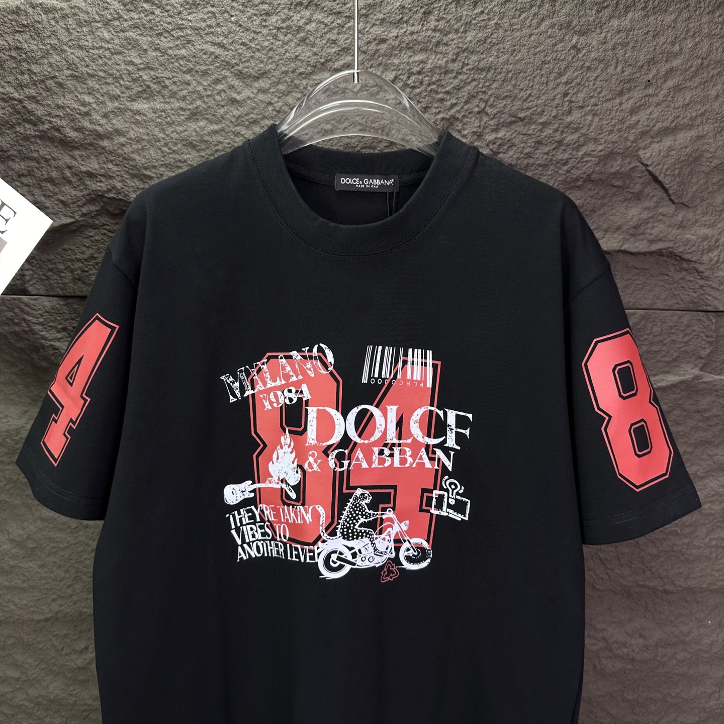 Dolce & Gabbana D&G杜嘉班纳2026新款字母印花logo 短袖T恤