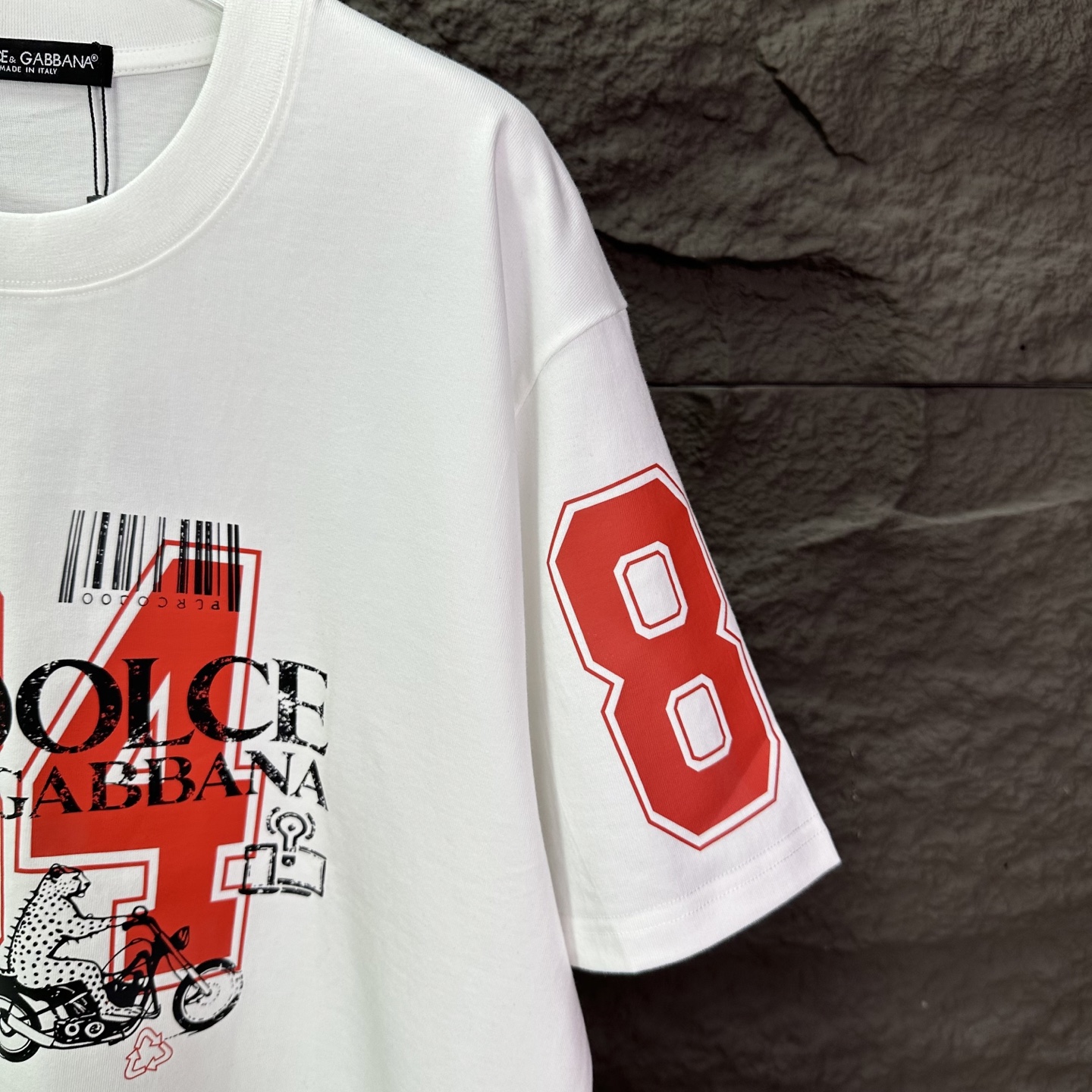 Dolce & Gabbana D&G杜嘉班纳2026新款字母印花logo 短袖T恤