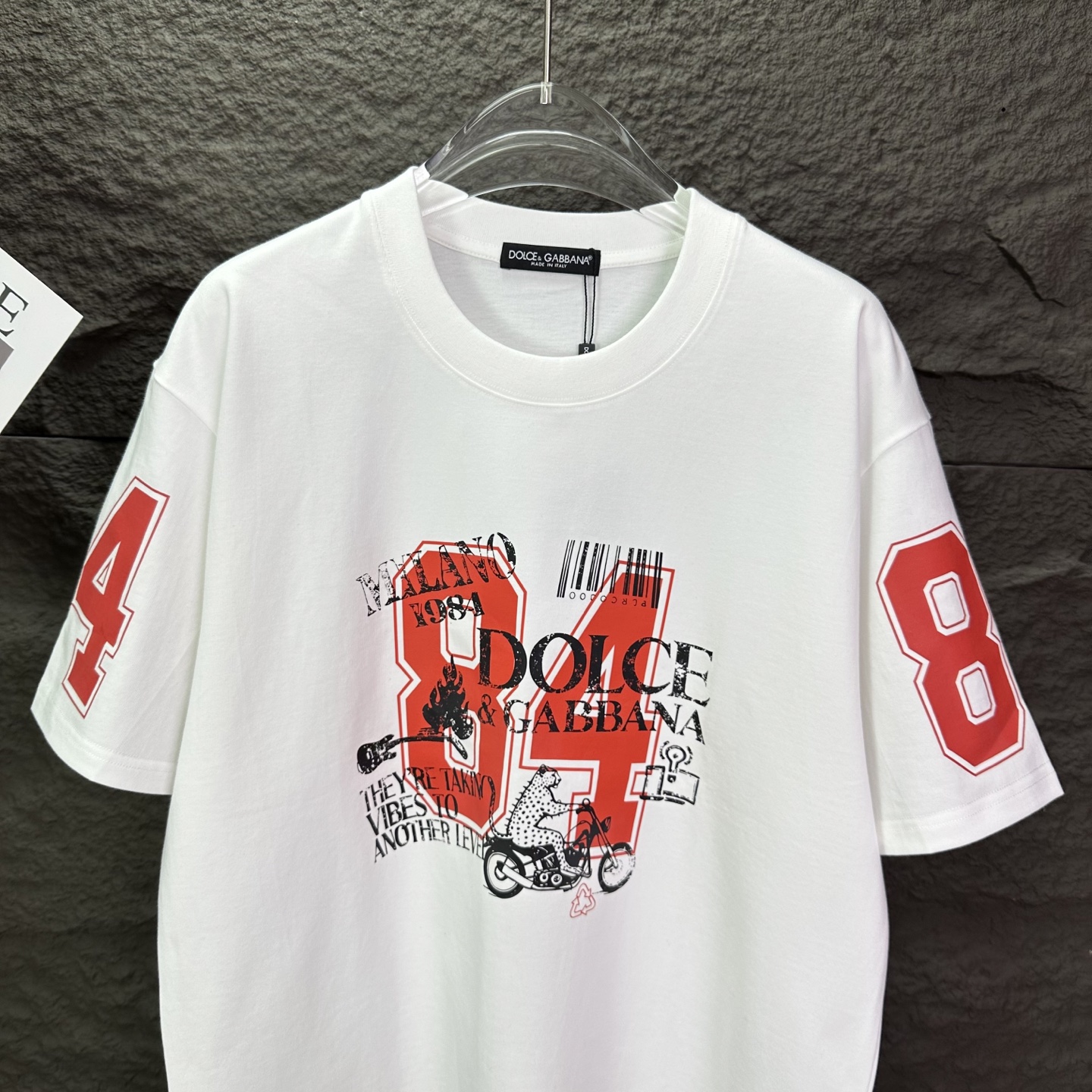 Dolce & Gabbana D&G杜嘉班纳2026新款字母印花logo 短袖T恤