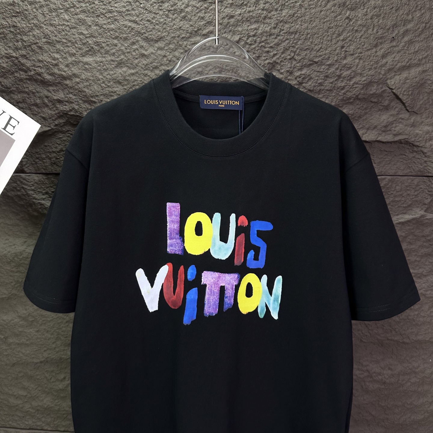 Louis Vuitton 驴家2026新款彩色字母logo 短袖T恤