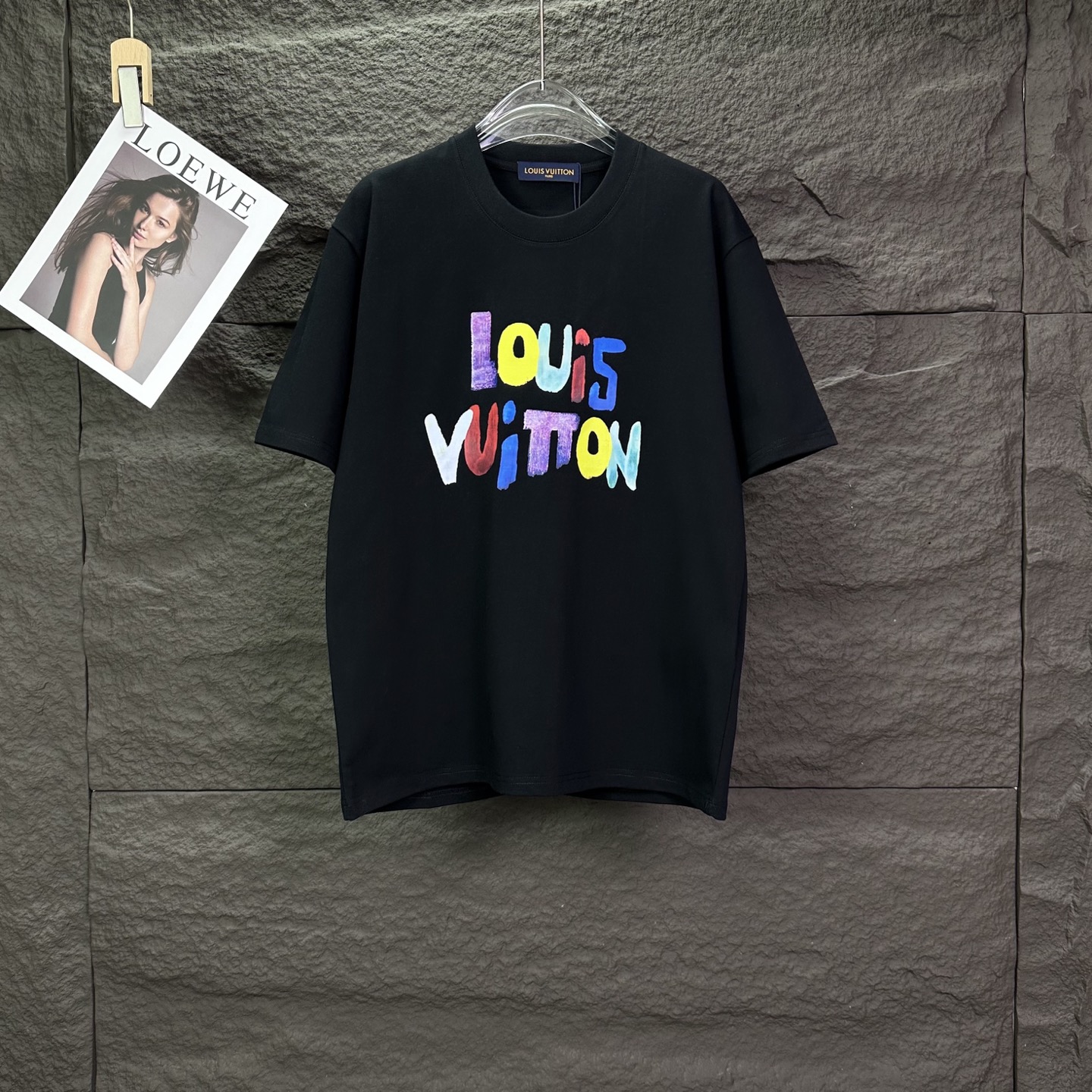 Louis Vuitton 驴家2026新款彩色字母logo 短袖T恤