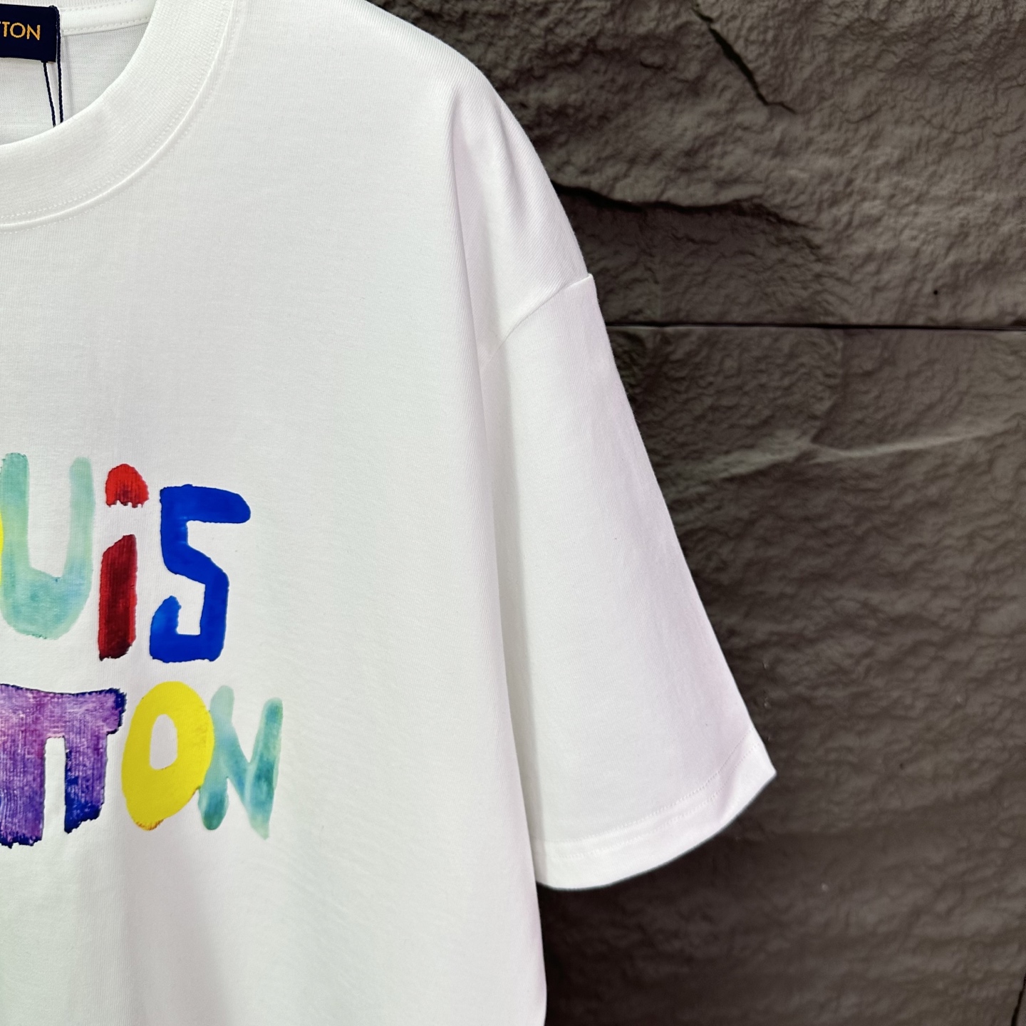 Louis Vuitton 驴家2026新款彩色字母logo 短袖T恤