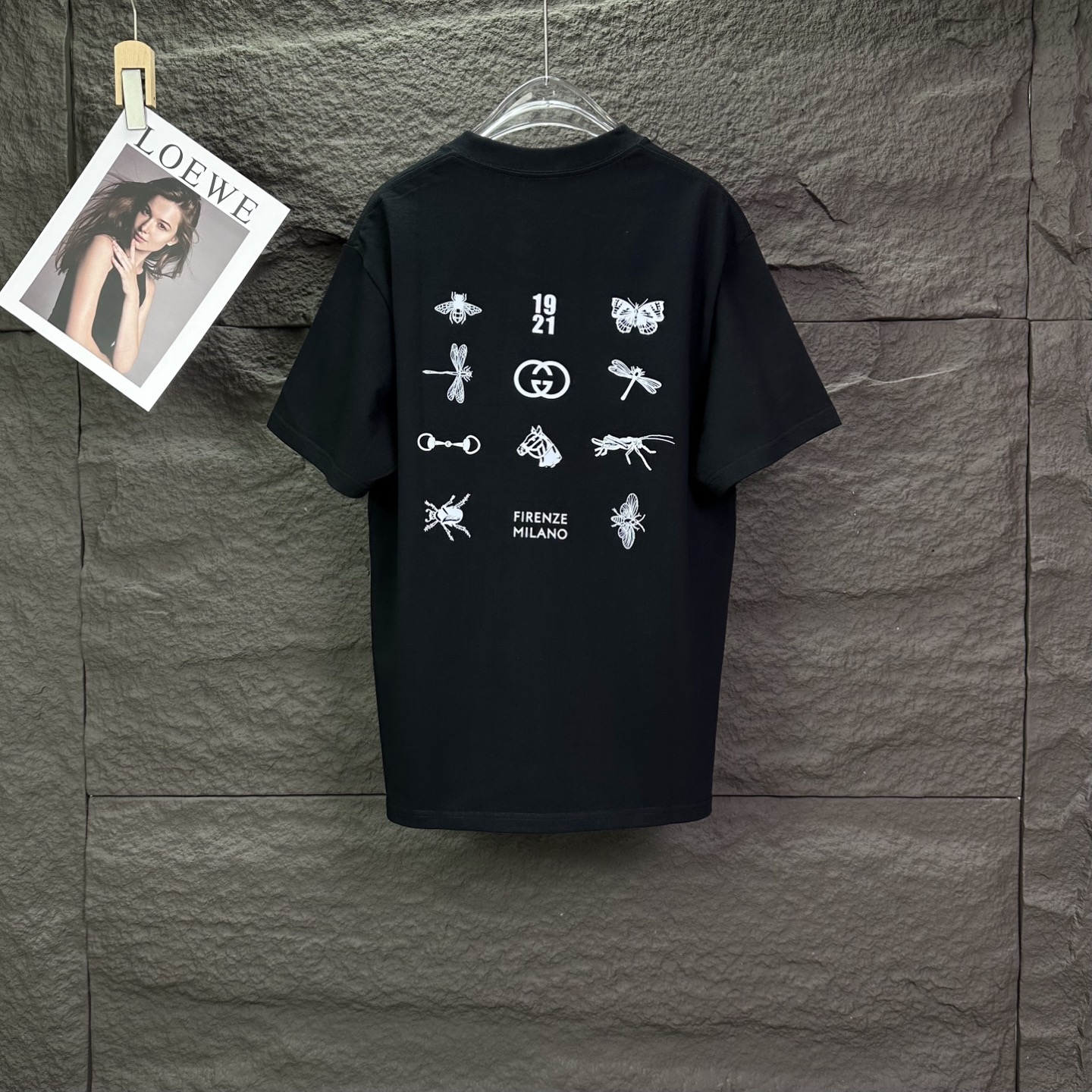 Gucci 古驰2026新款字母印花logo 短袖T恤
