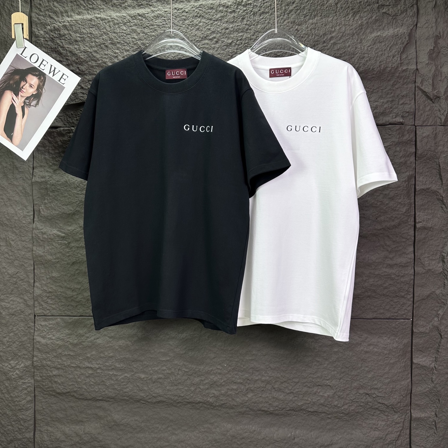 Gucci 古驰2026新款字母印花logo 短袖T恤
