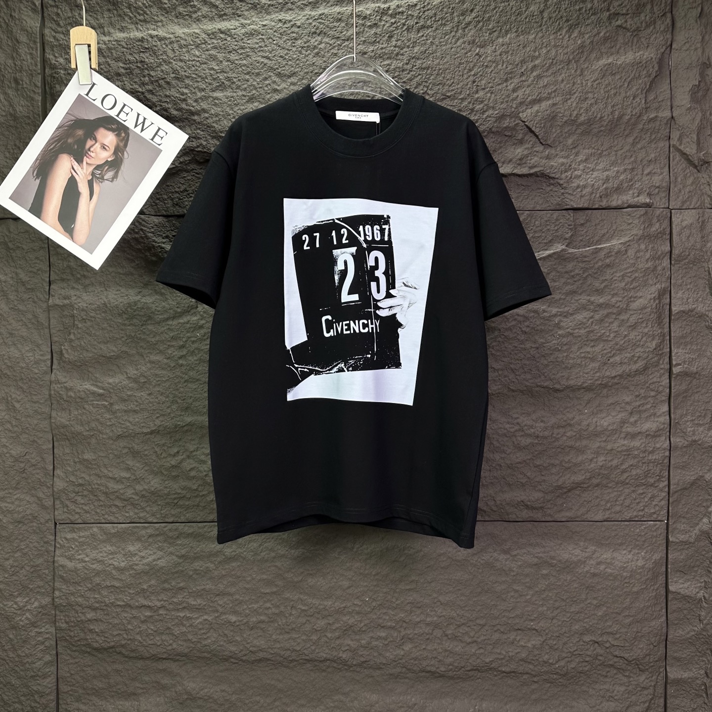 Givenchy 纪梵希2026新款字母印花logo 短袖T恤