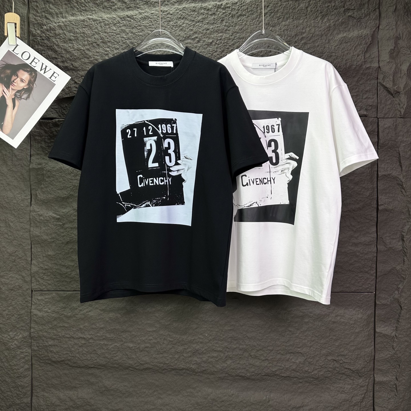 Givenchy 纪梵希2026新款字母印花logo 短袖T恤