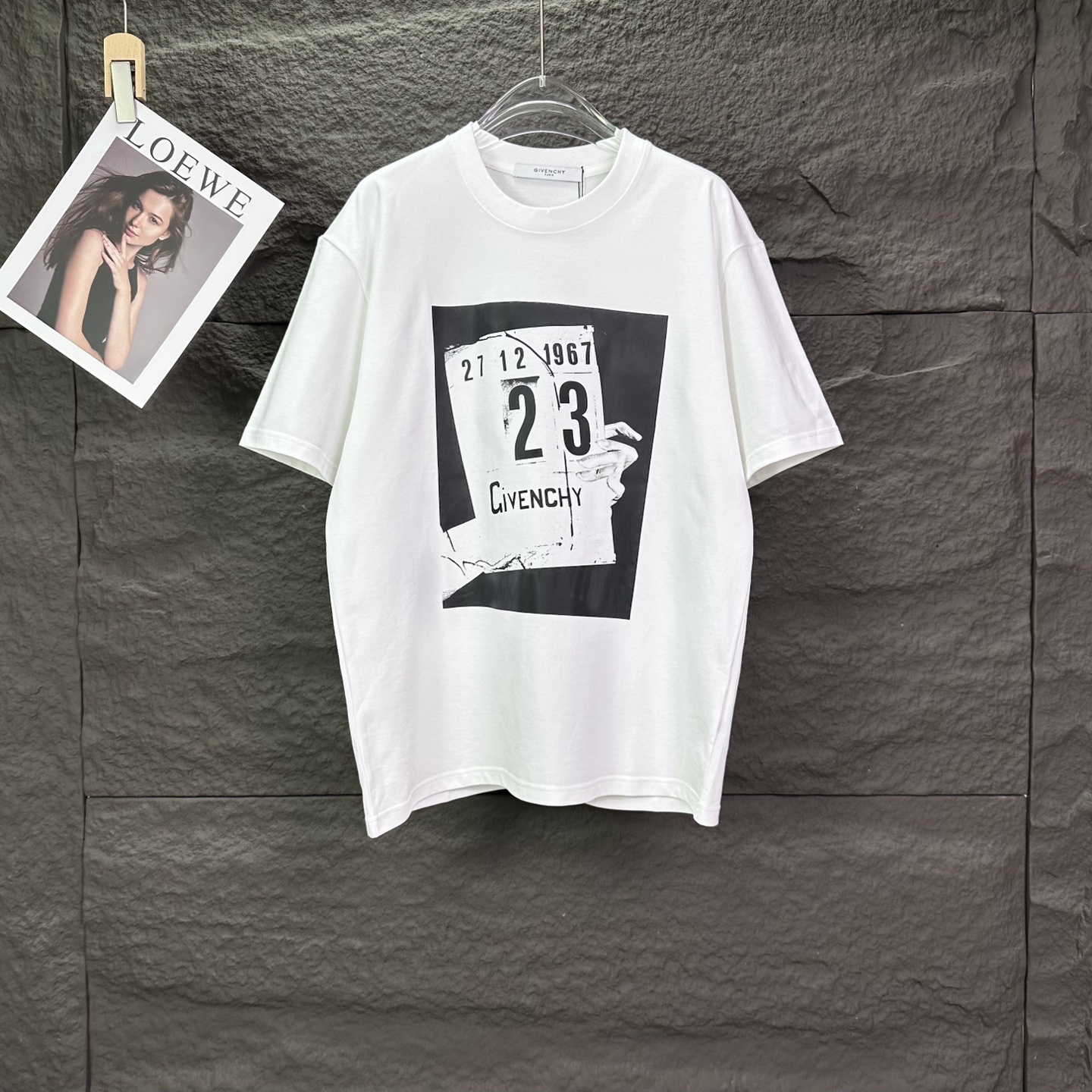Givenchy 纪梵希2026新款字母印花logo 短袖T恤