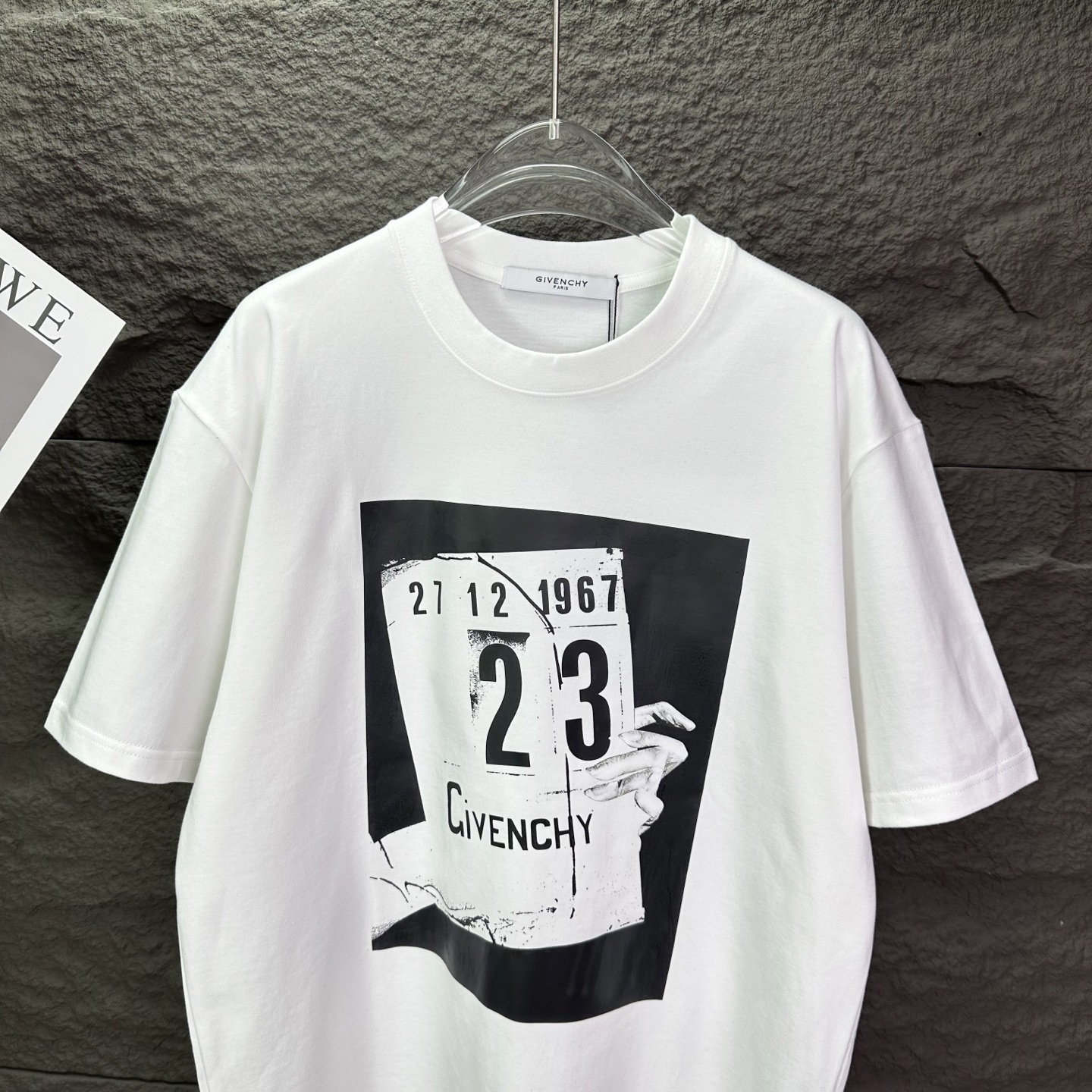 Givenchy 纪梵希2026新款字母印花logo 短袖T恤