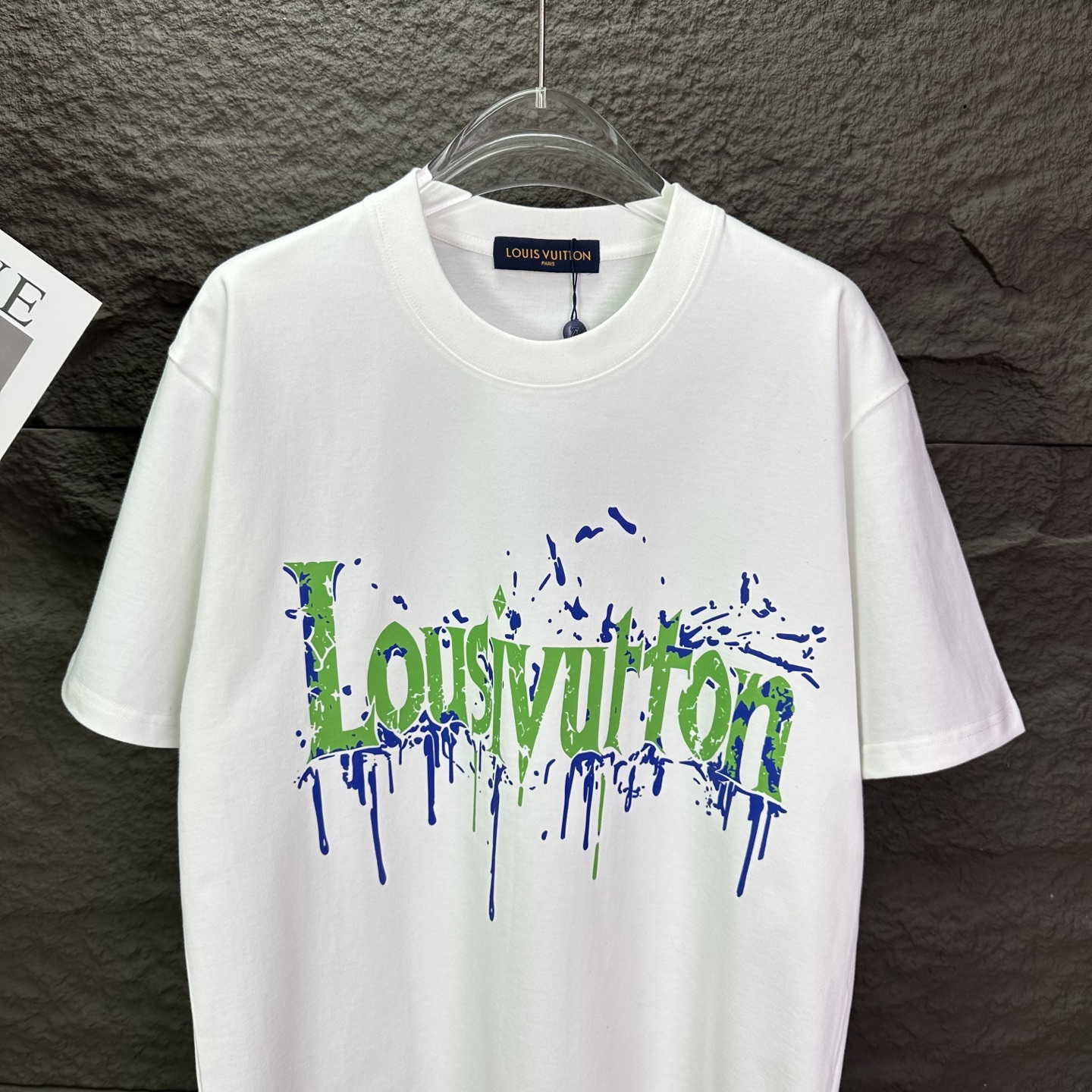 Louis Vuitton 驴家2026新款字母印花logo 短袖T恤