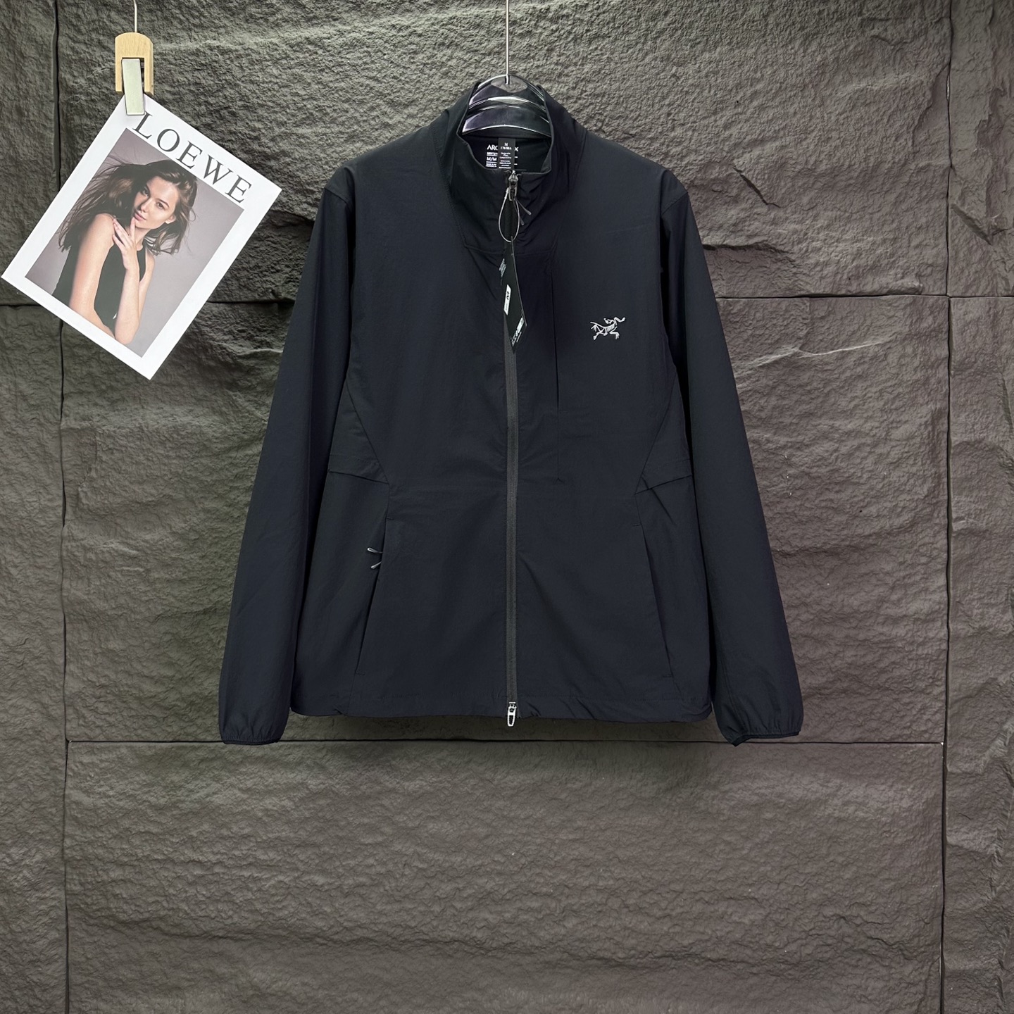 Moncler 小鸟家2026新款刺绣 防水立领拉链外套