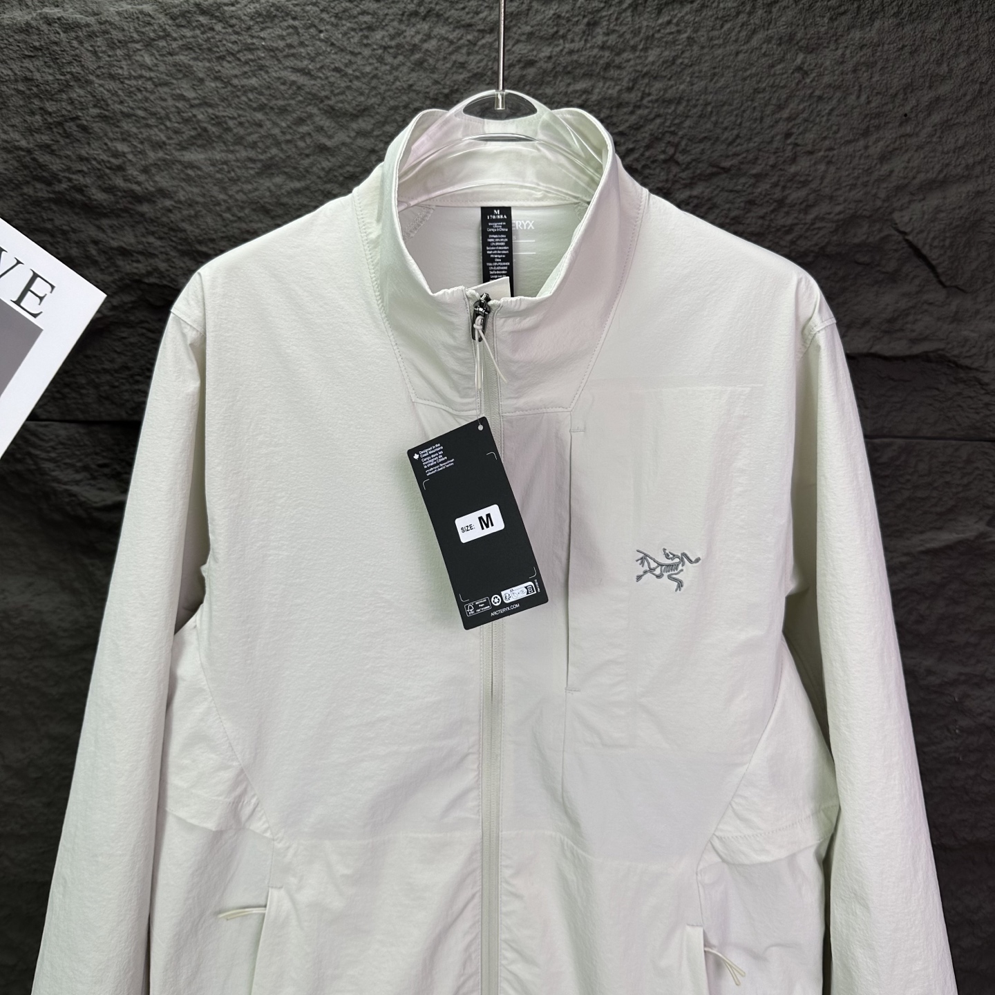 Moncler 小鸟家2026新款刺绣 防水立领拉链外套