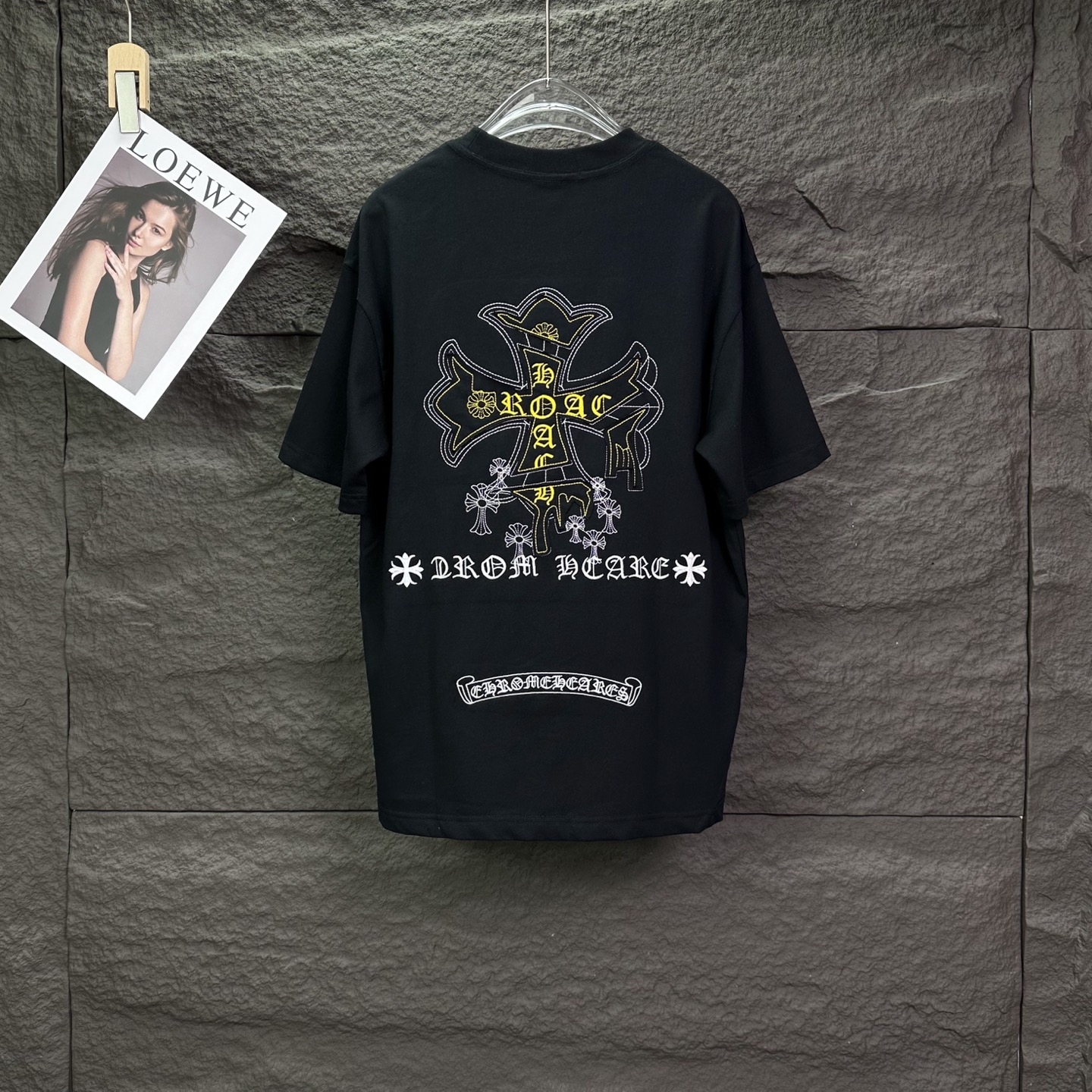Chrome Hearts 克罗心2026新款刺绣 短袖T恤