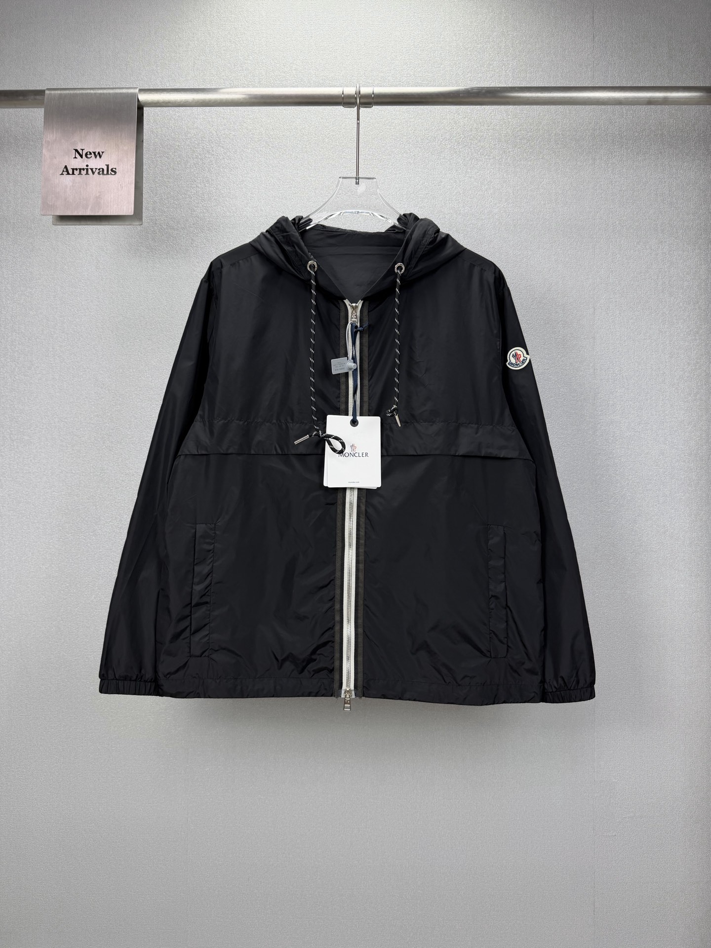 P270 (top version) Moncler 2026 new sleeve badge double zipper couple hooded jacket coat 🔥high version🔥high version🔥…