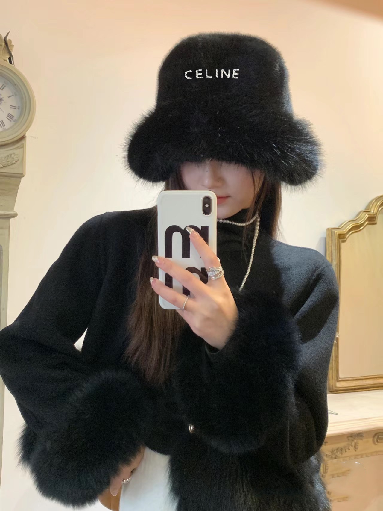 셀린느 모자 83476 Celine Cap