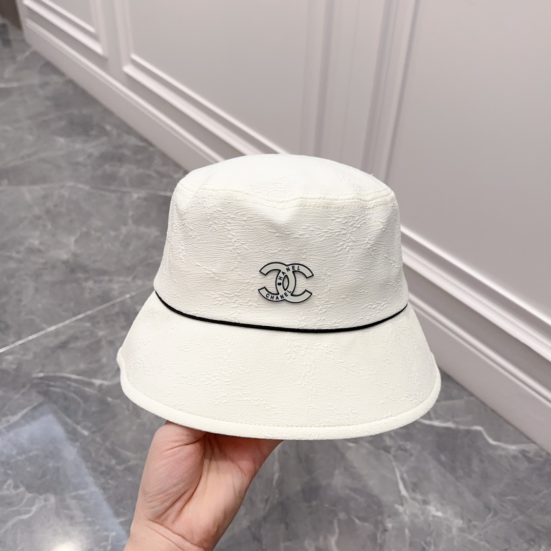 [Chanel Hats]Chanel Chanel 24 spring and summer new fisherman hat