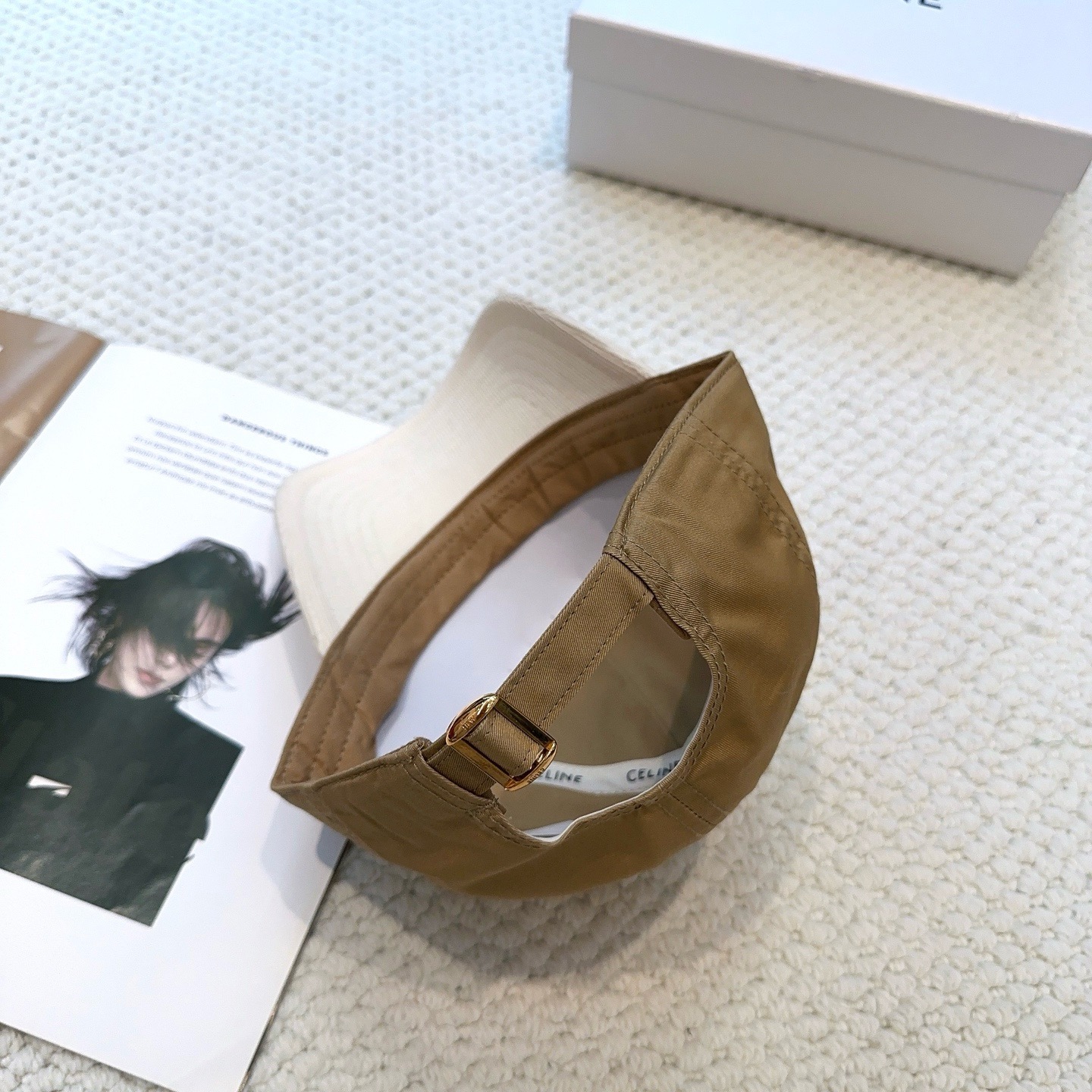 셀린느 심플 레터링 베이스볼 모자 상세 이미지 3