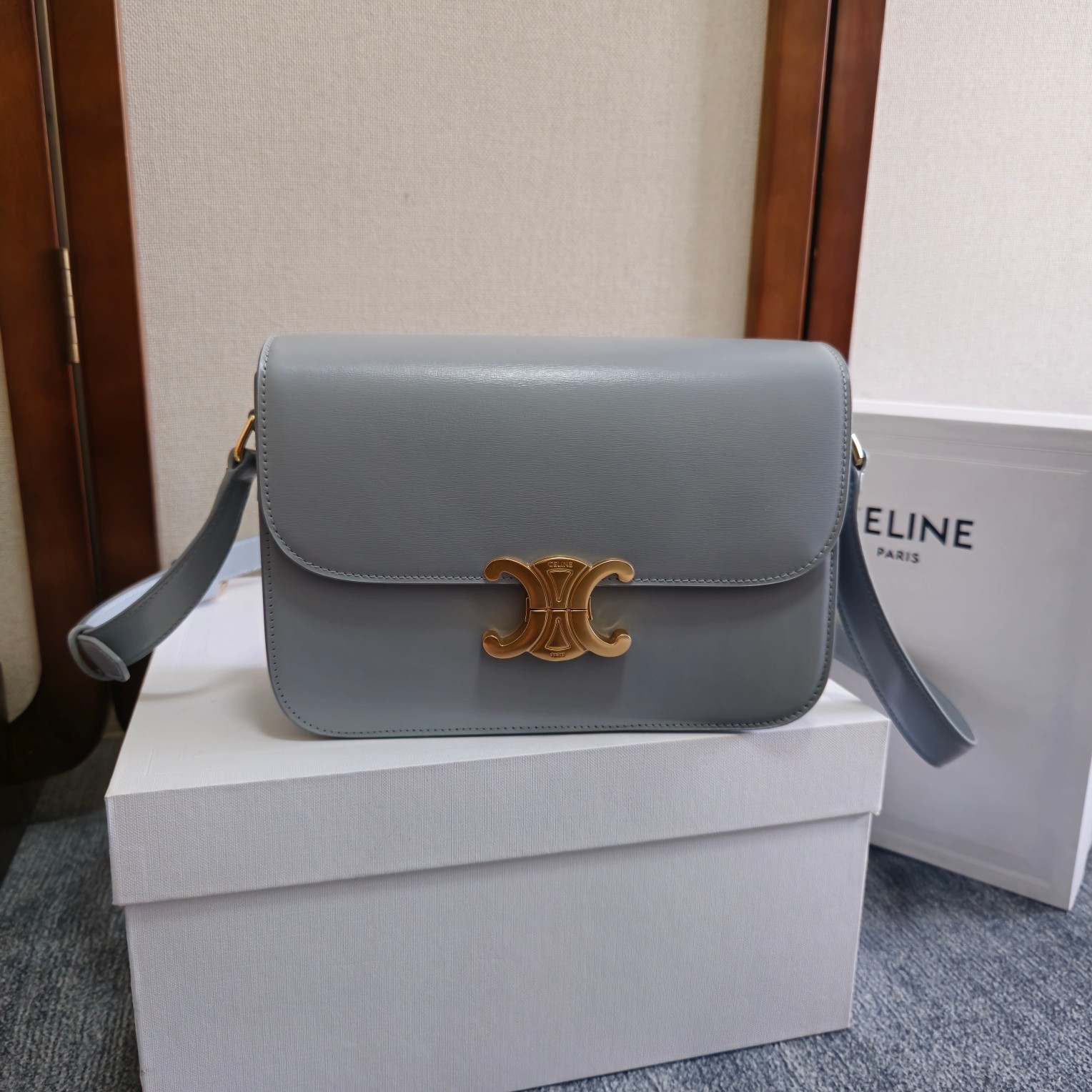 Celine Style Leather Bag Lookbook Reference image 1