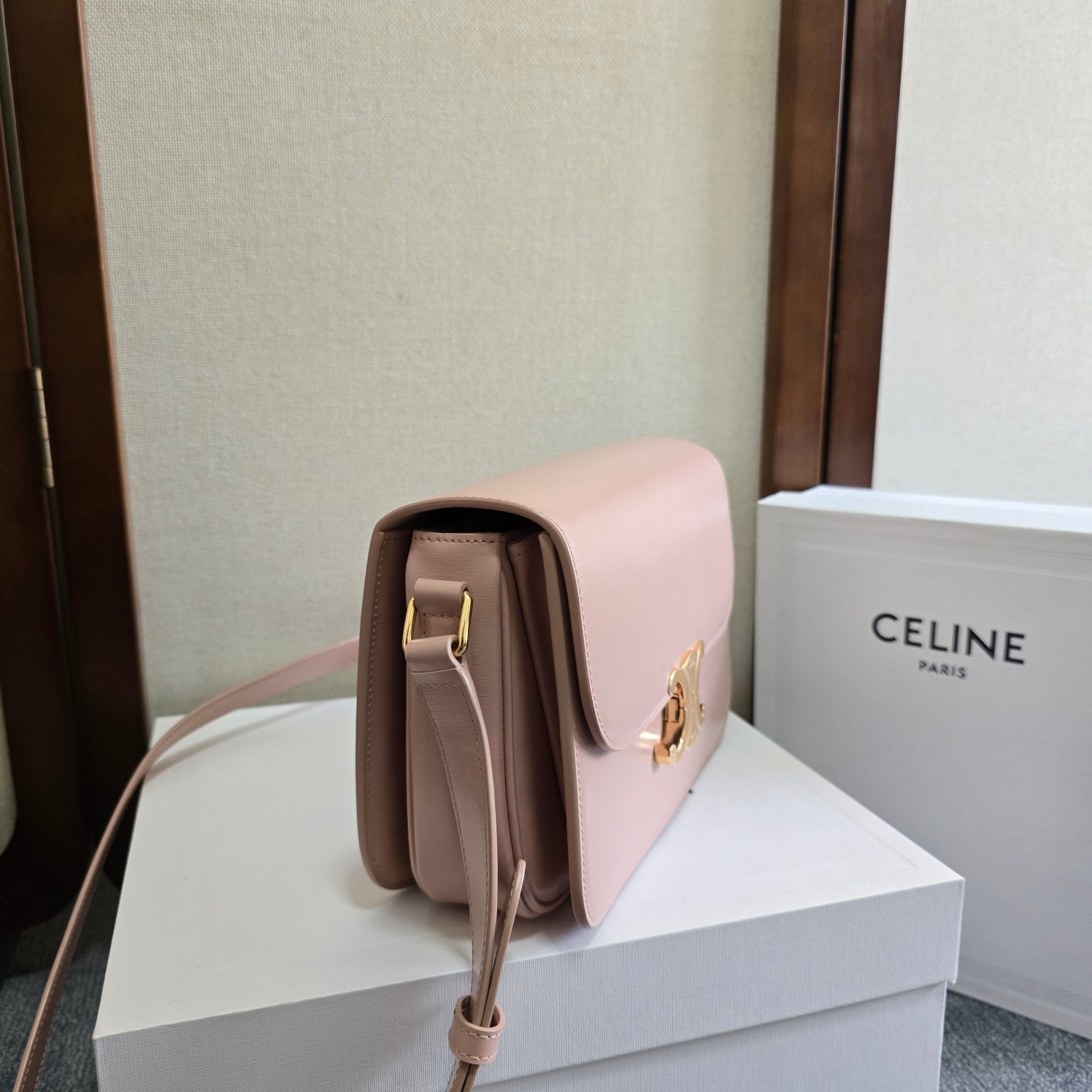 Celine Style Leather Bag Lookbook Reference image 2