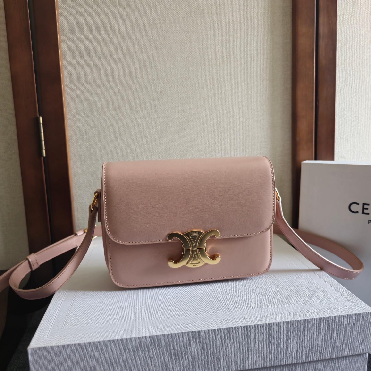 Celine Style Leather Bag Lookbook Reference image 1