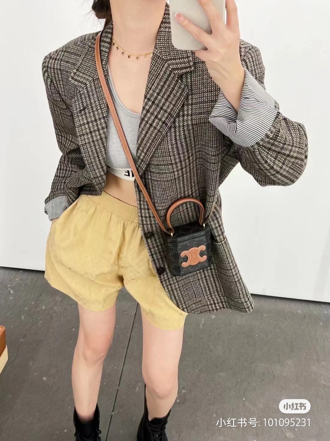Bolso pequeño de belleza Celine