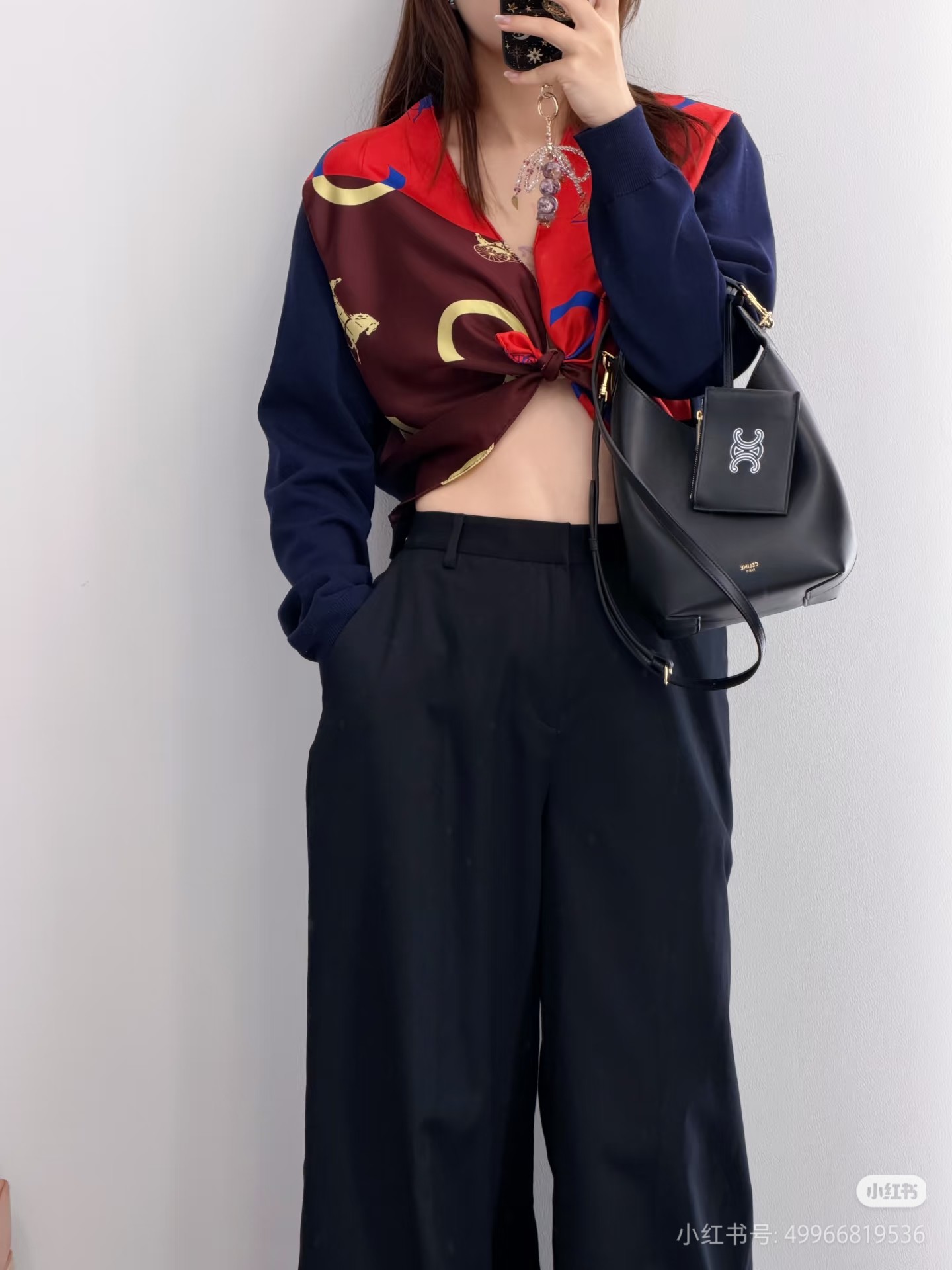 NO:857059,Long-termism | Relaxing outfits~ Full of casual vacation feeling, perfect for Xiao Han’s walks and Tyrande’s summer~, Celine [price based on quantity], celine19860909长期主义|松弛感穿搭~ 休闲度假感十足 超适合小韩散步与泰兰德的夏天~,赛琳【跑量价】,celine,Bag