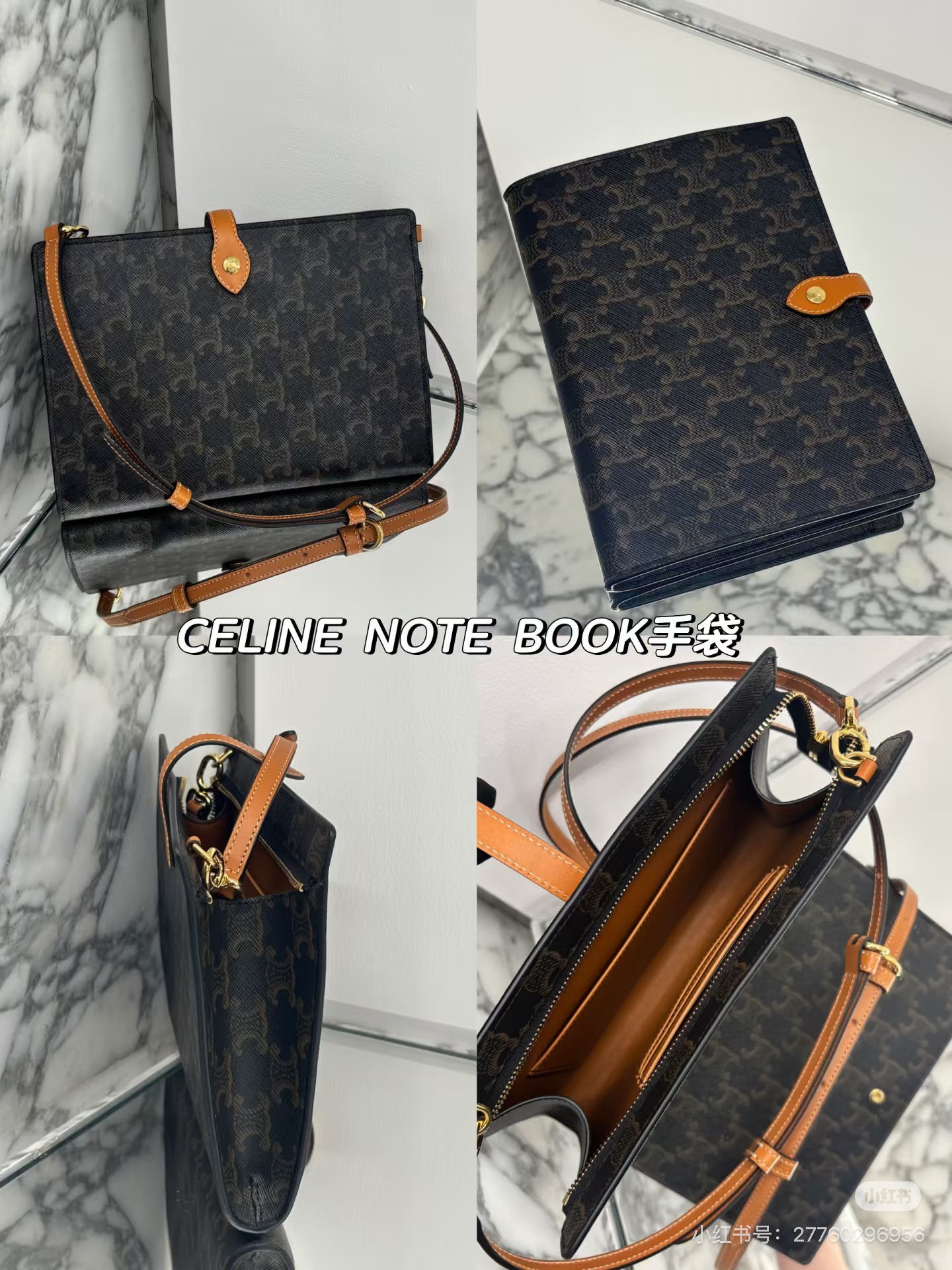 NO:941925,Benli Benqi's new bag Ⅰ CELINE NOTE BOOK handbag. At first glance I thought it was a notebook [cute R] At second glance I thought it was a handbag [Wow R] Finally I found out it is a shoulder bag that can be carried [laughing R] The size is 22×16×3cm. It is equipped with a card slot~ It is very practical~ Benli Benqi is so special haha, Celine [price based on volume], celine, celine, satchels19860909本里本气的新包 Ⅰ CELINE NOTE BOOK手袋 第一眼以为是笔记本[萌萌哒R] 第二眼以为是个手包[哇R] 最后发现是个可以背的挎包[偷笑R]  尺寸 22×16×3cm 配有卡槽~ 还怪实用的~ 本里本气好特别哈哈,赛琳【跑量价】,celine,celine,satchels,Bag