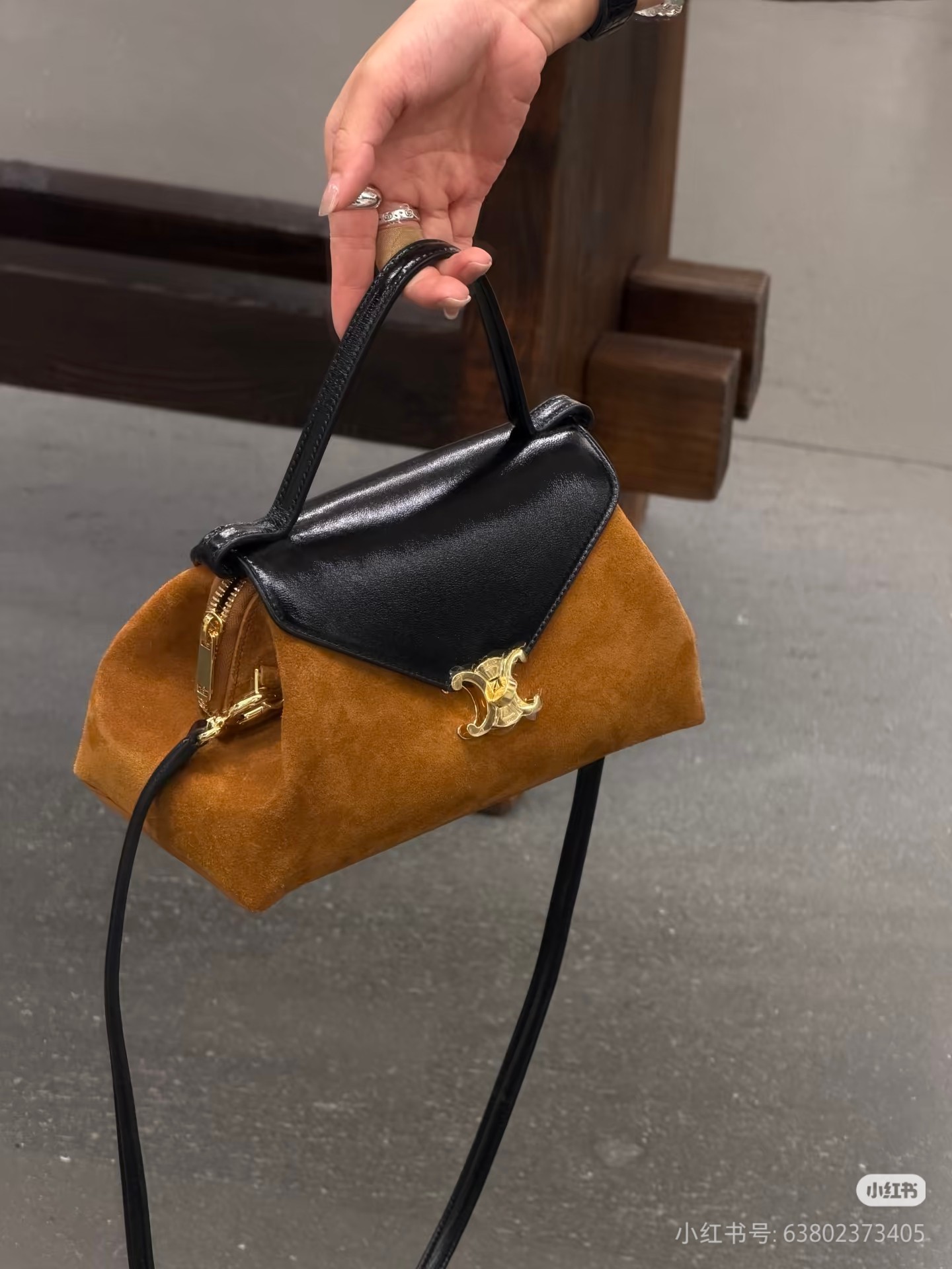 Celine｜26 new winter Arc de Triomphe Fiair armpit bag photo 7